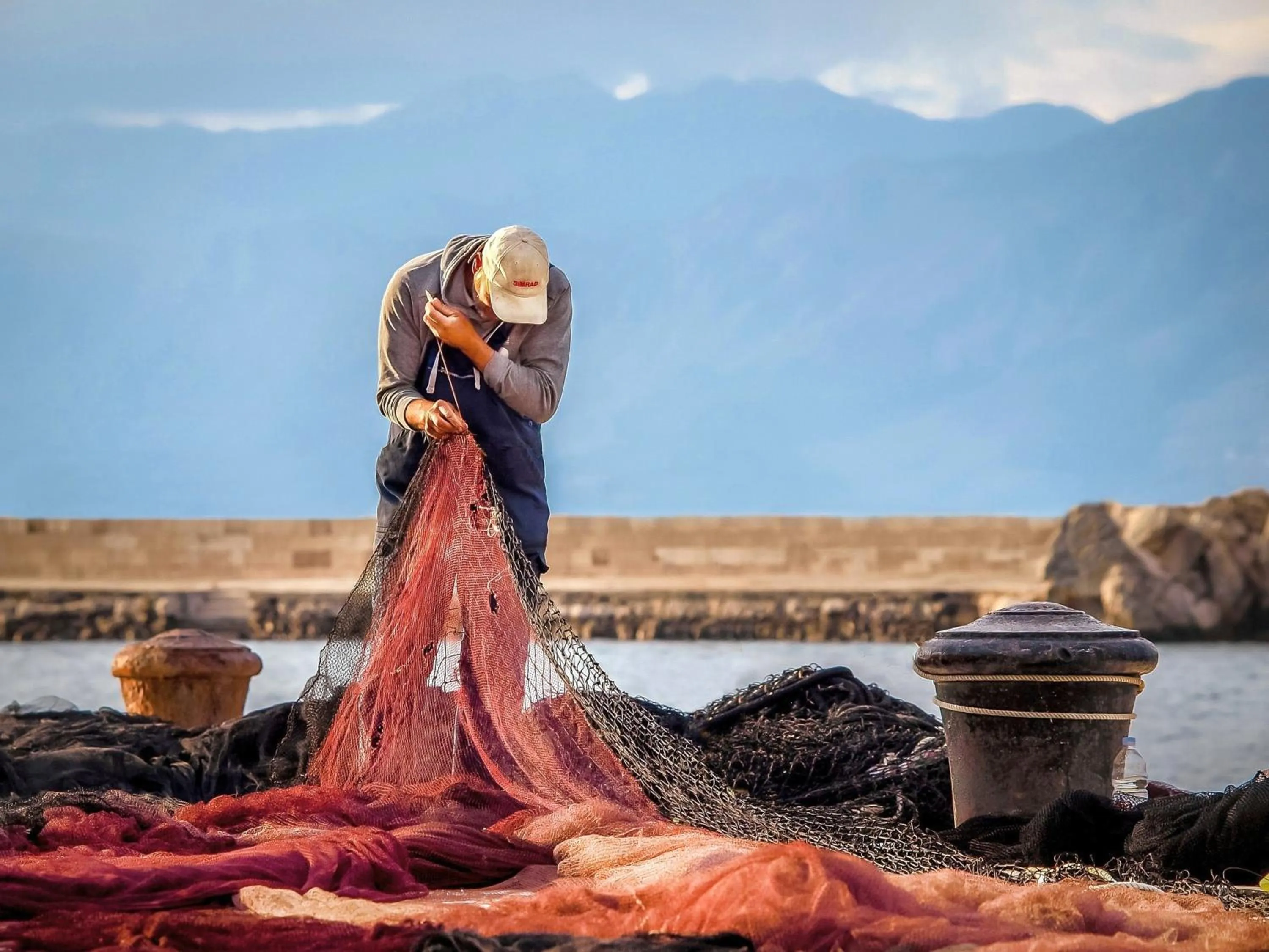 Fishing in Hotel Faraon