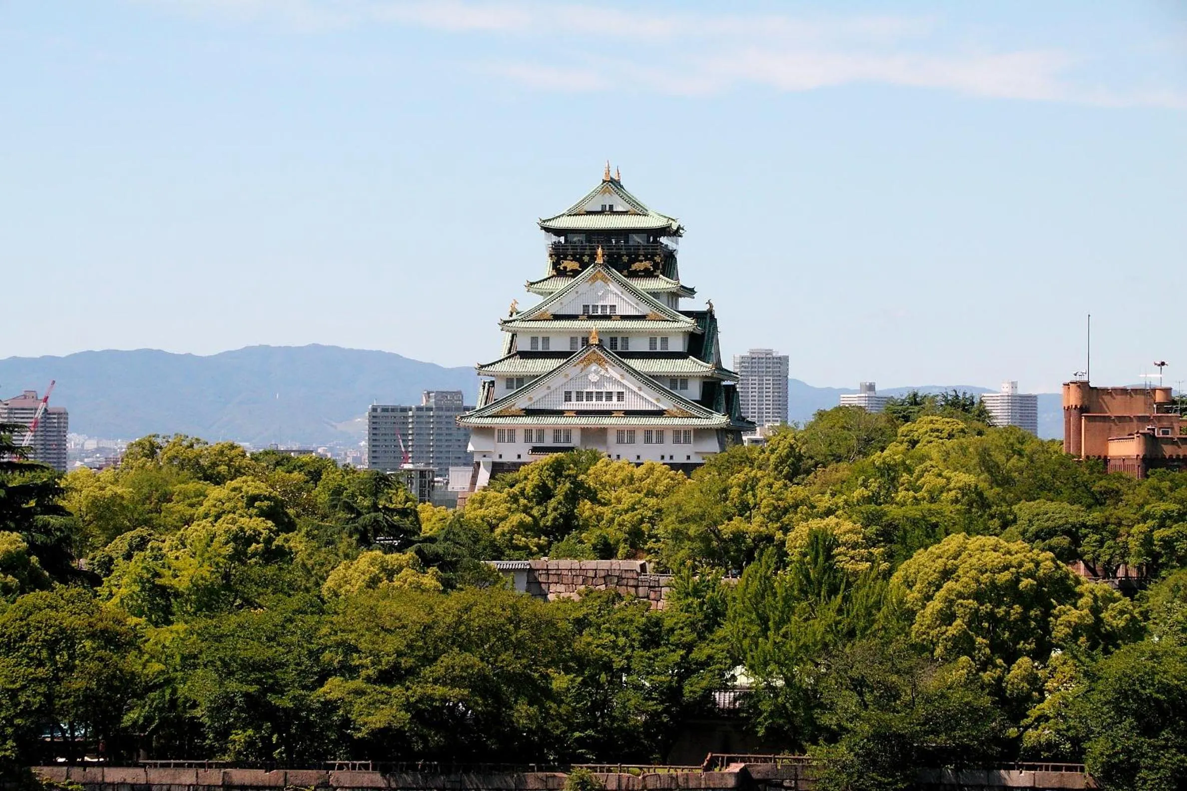 Nearby landmark in KKR Hotel Osaka