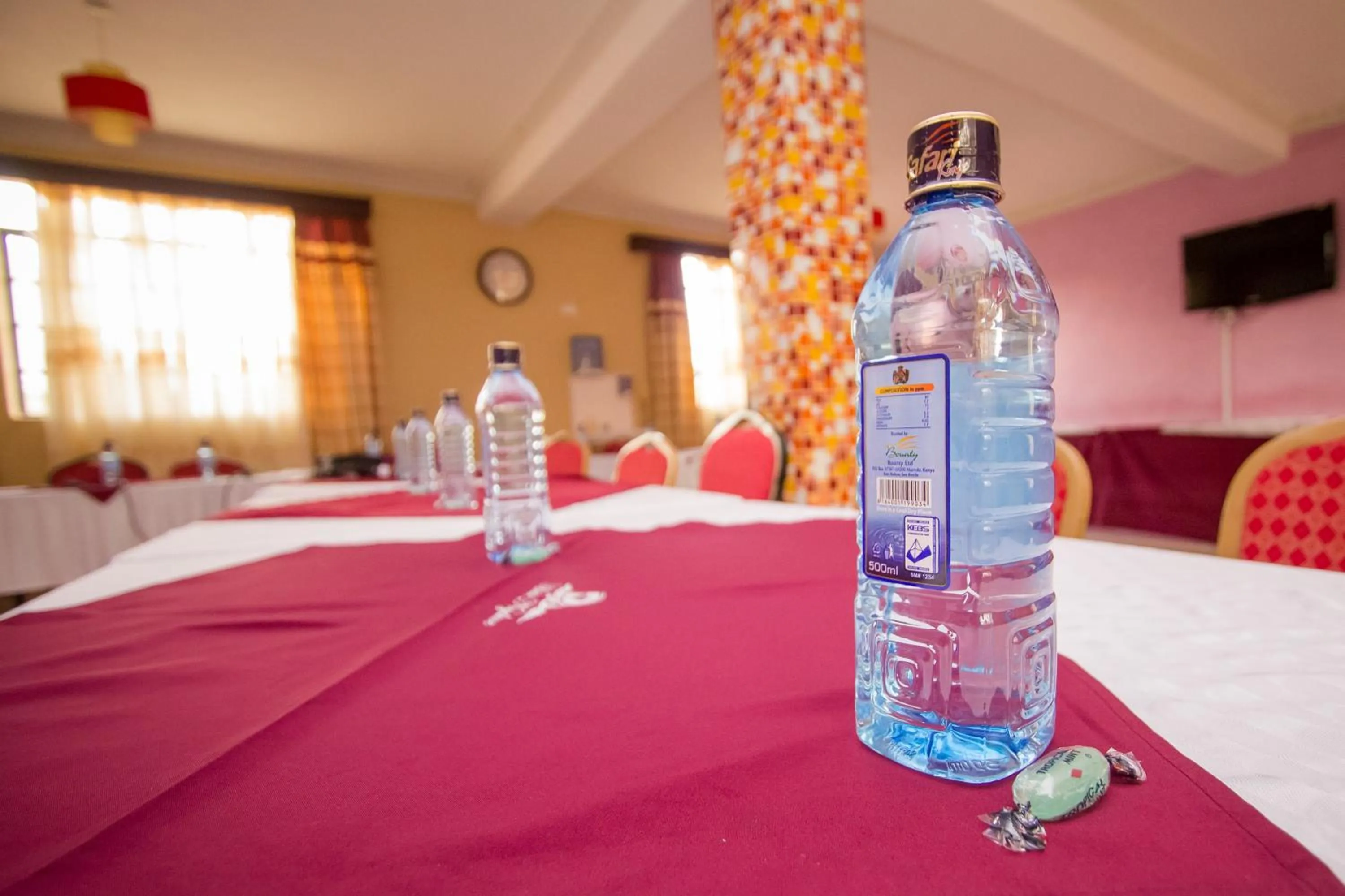 Food and drinks in Hotel Nyakoe Kisii