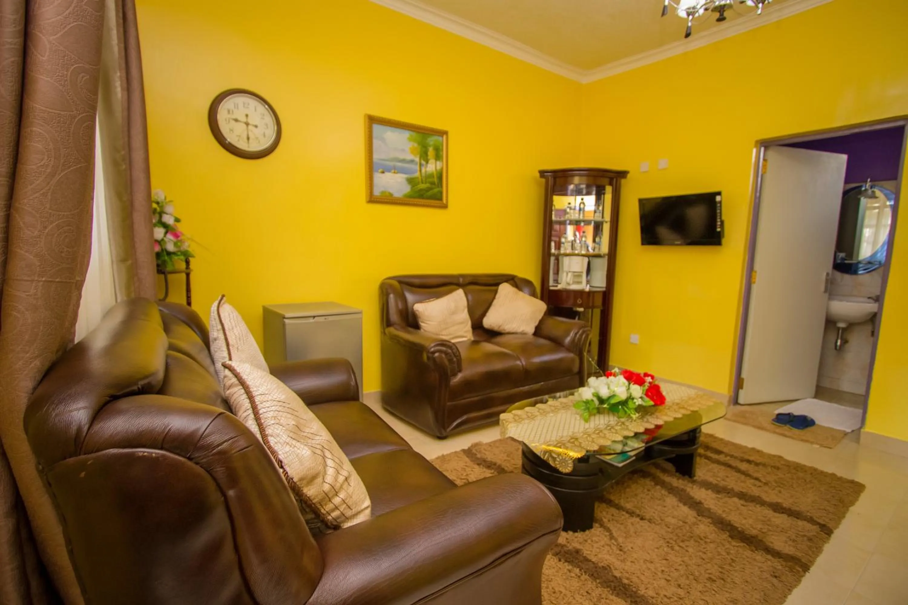 Living room in Hotel Nyakoe Kisii