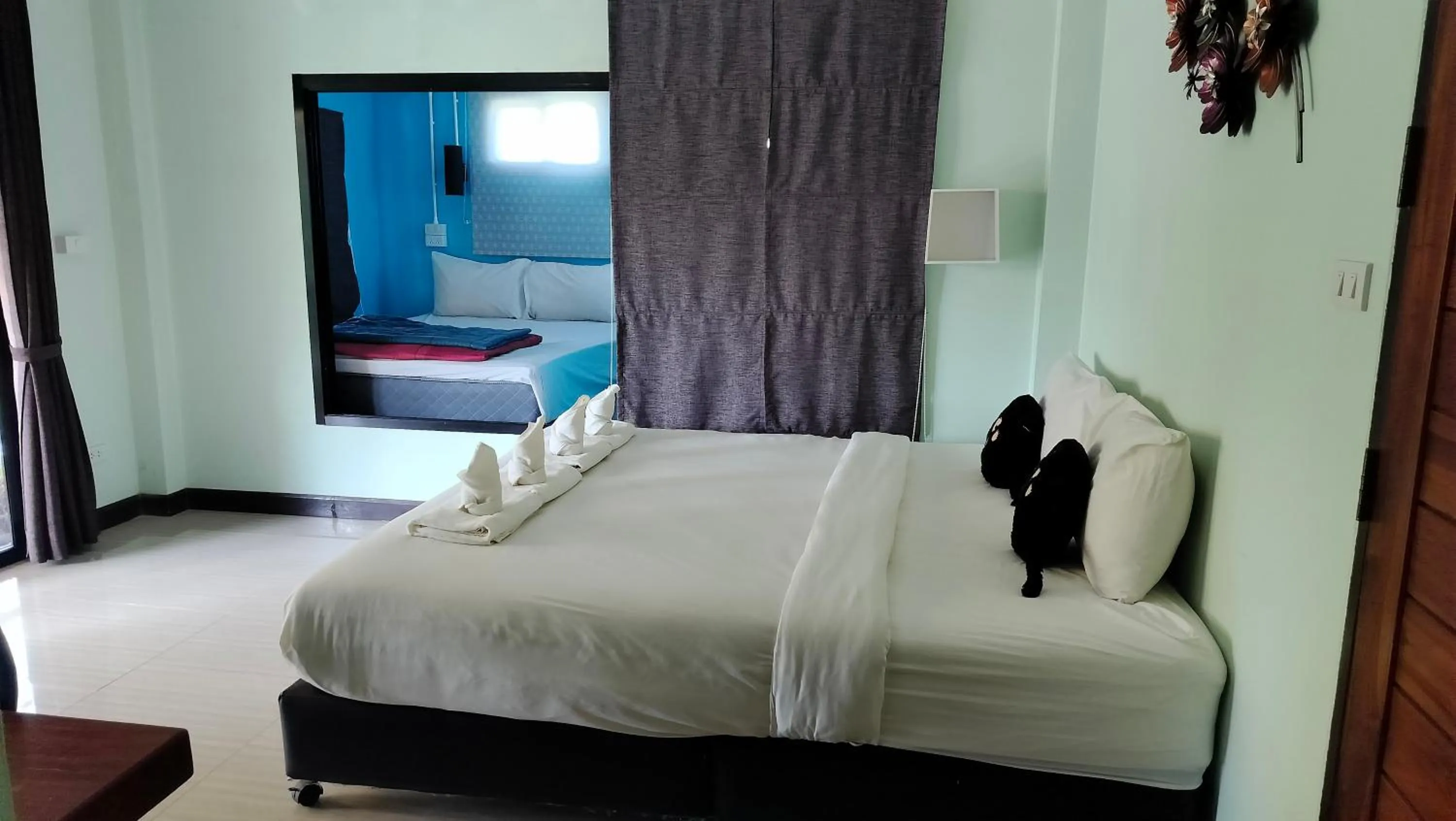 Bed in Na Na Doo Homestay