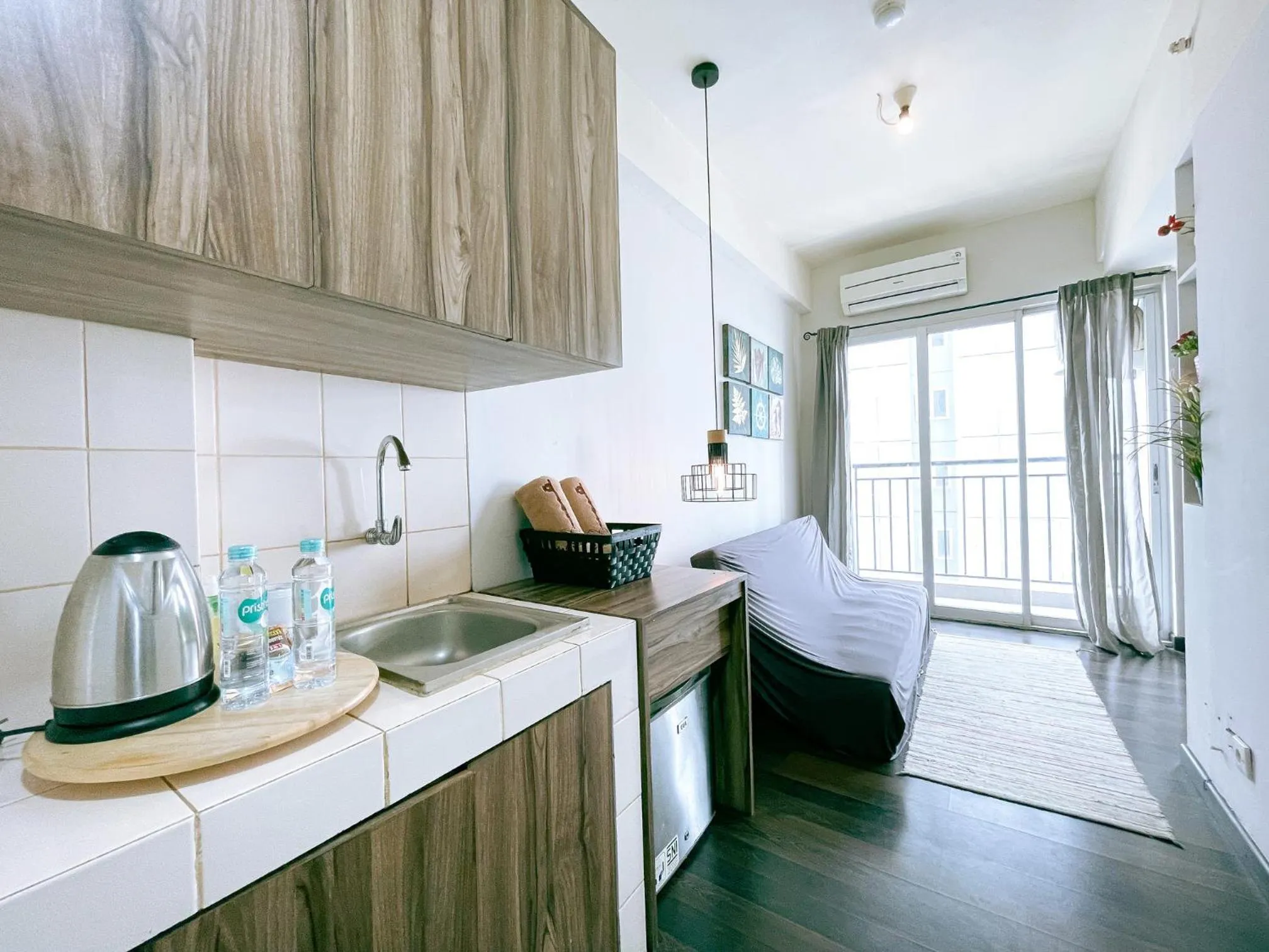 Bed in The Satu Stay - Apartemen SGV