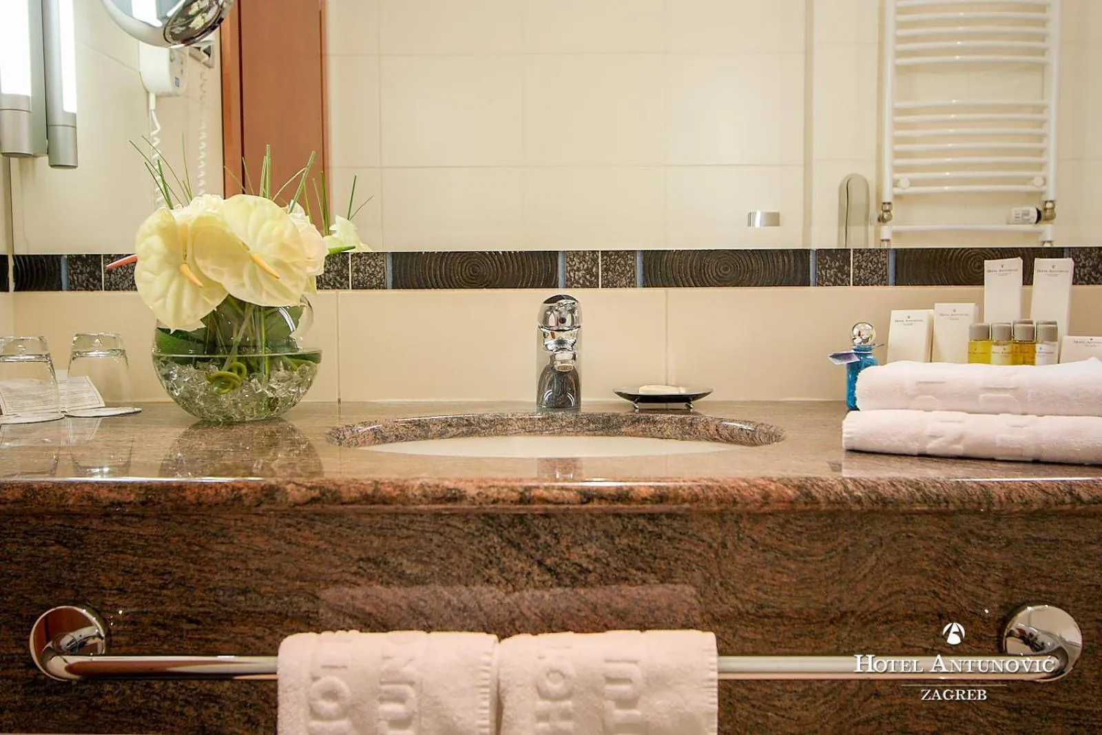 Bathroom in Hotel Antunovic Zagreb