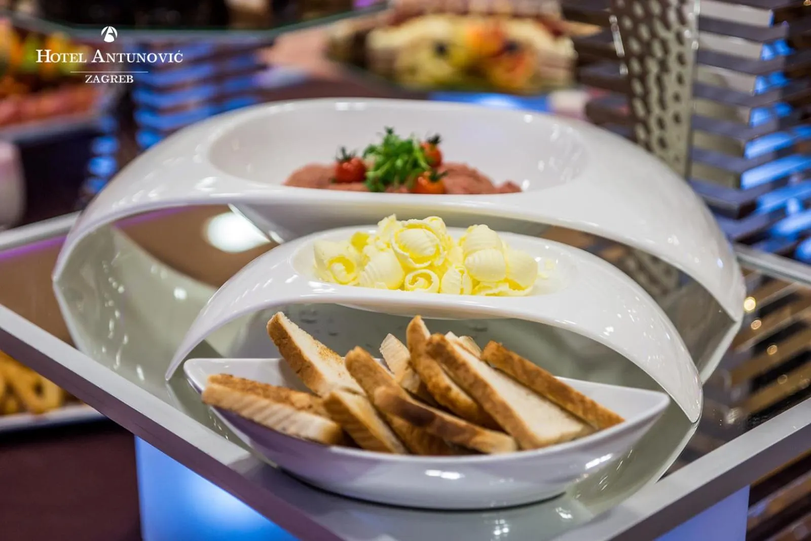 Food and drinks in Hotel Antunovic Zagreb