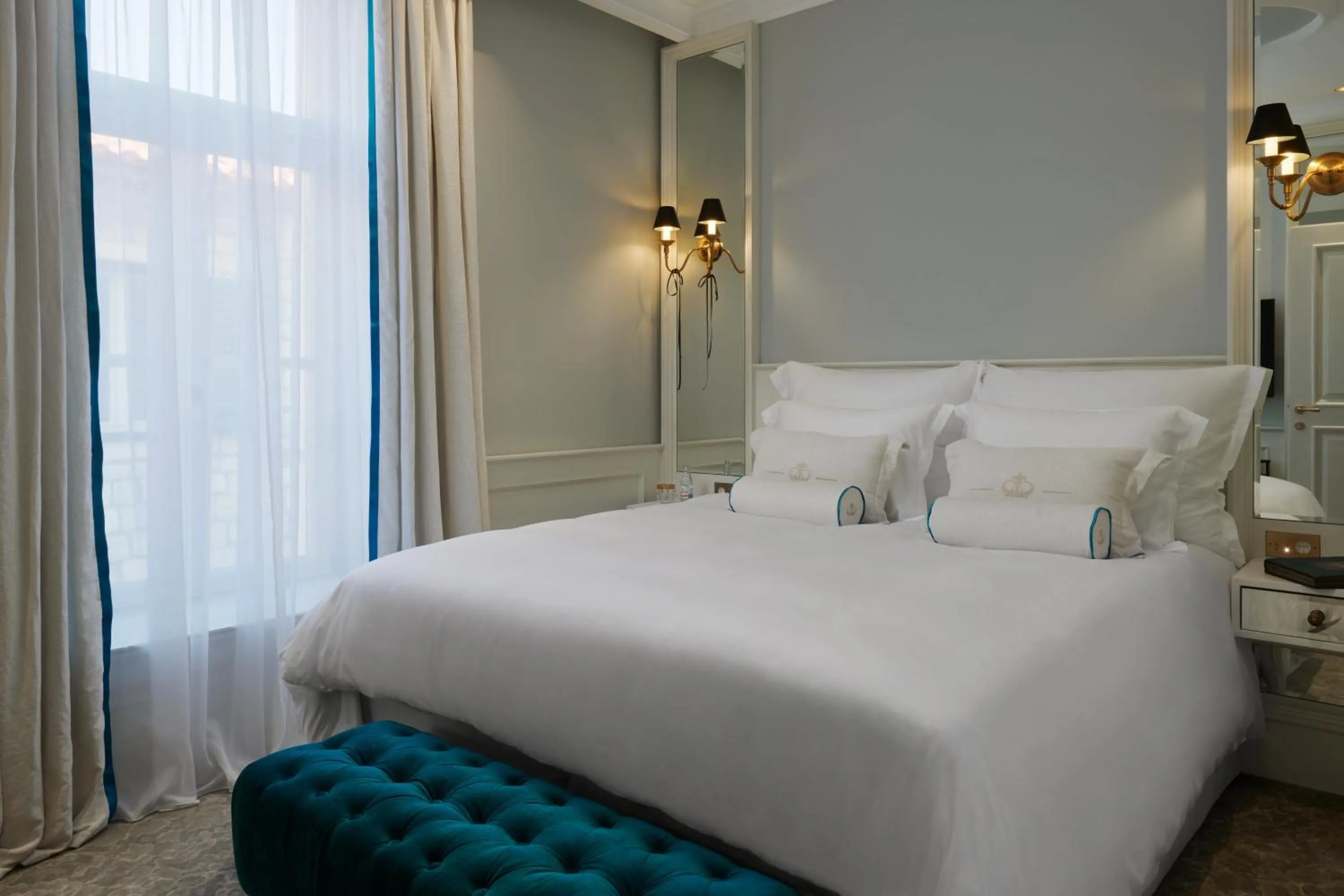 Bed in Palace Elisabeth Hvar Hotel - The Leading Hotels of the World