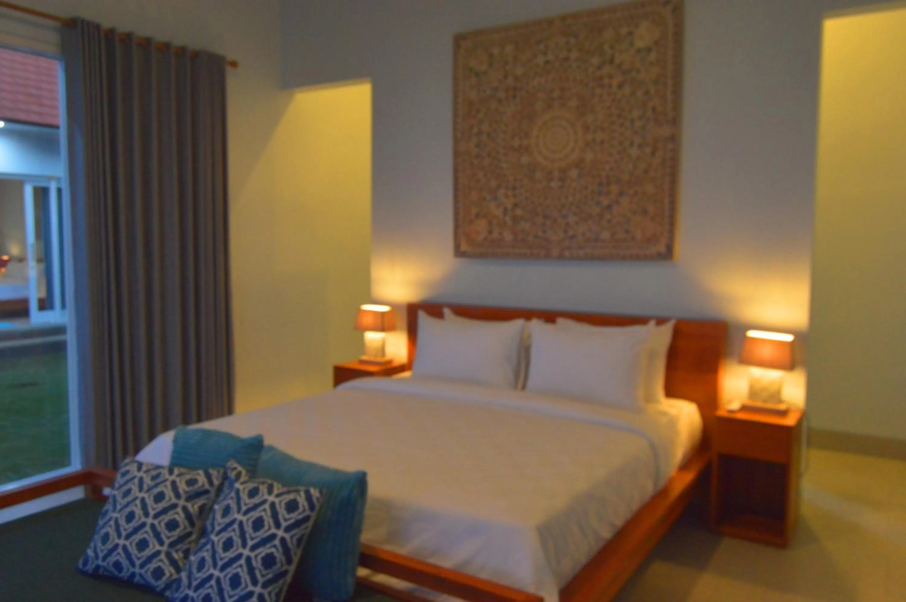 Bed in Mojito Beach Villas