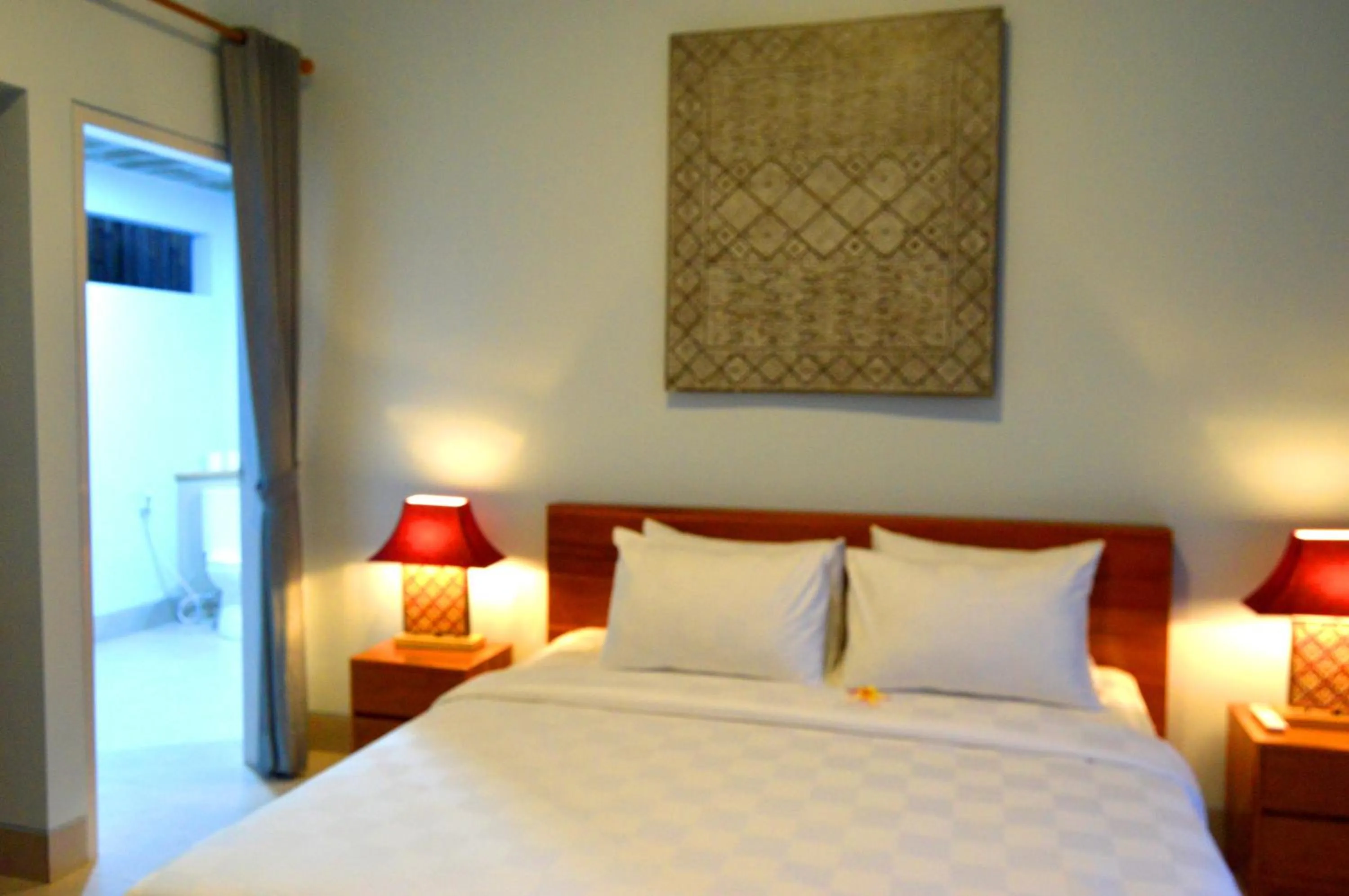 Bed in Mojito Beach Villas