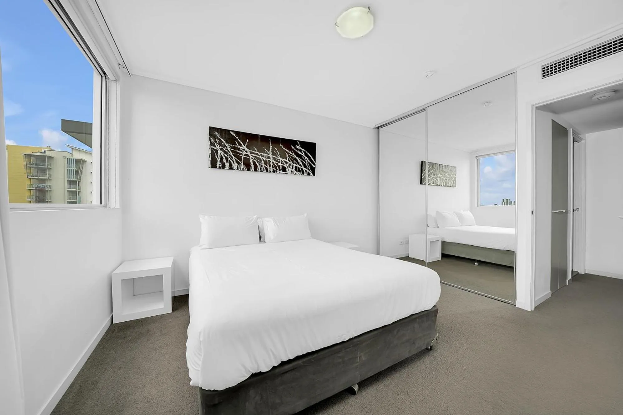 Bed in Trilogy Residences Brisbane