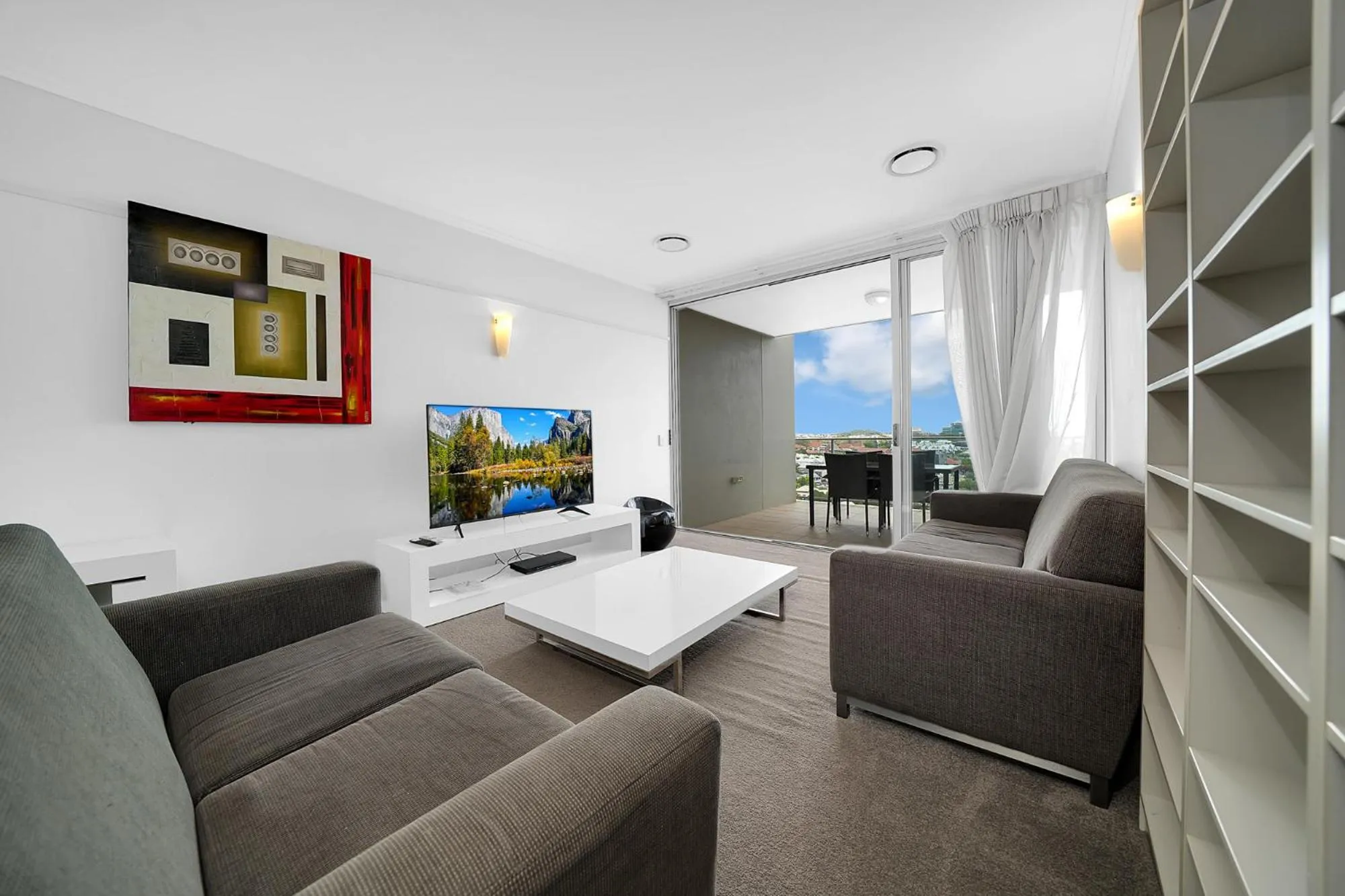 Living room in Trilogy Residences Brisbane