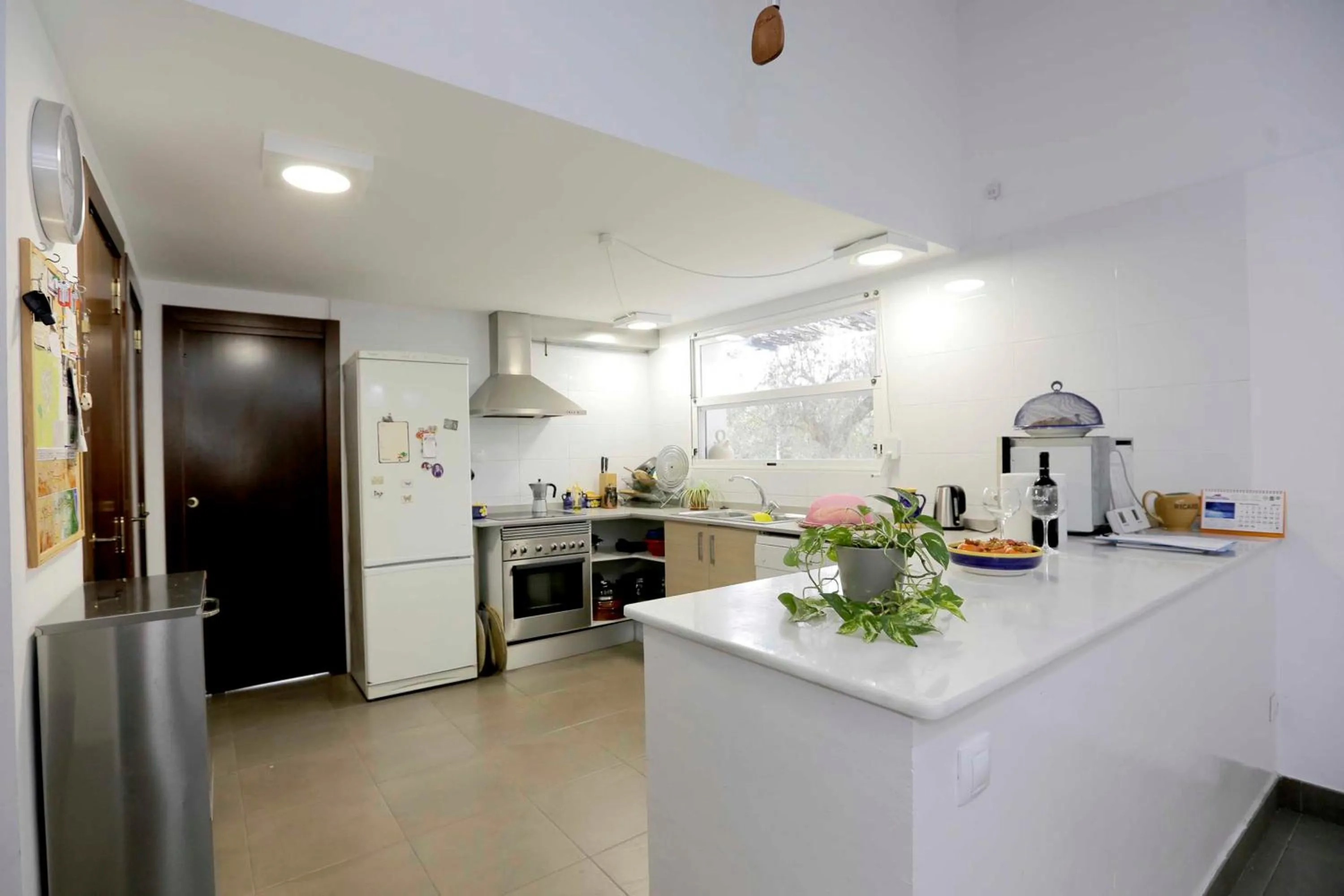 Kitchen or kitchenette in El Campillo, casa de campo cerca de la playa
