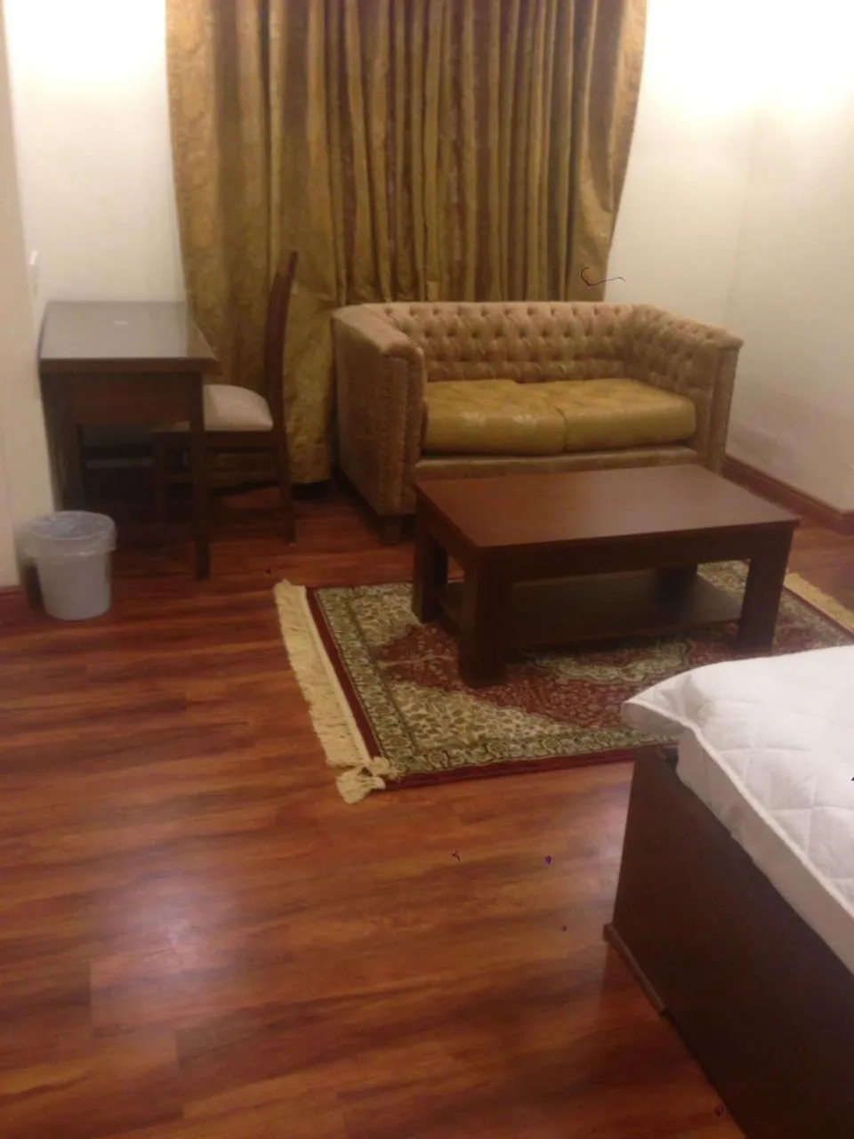 Living room, Bed in Diplomat Hotel