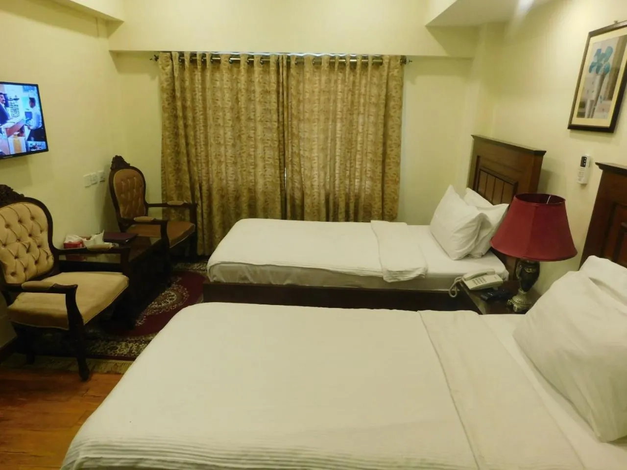 Bed in Diplomat Hotel