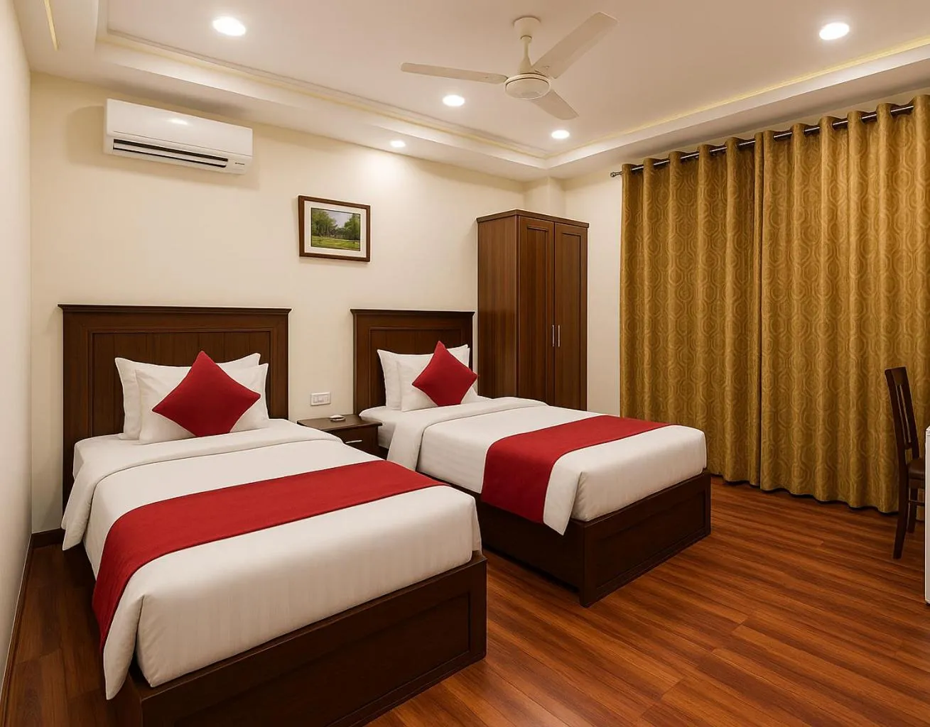 Bed in Diplomat Hotel