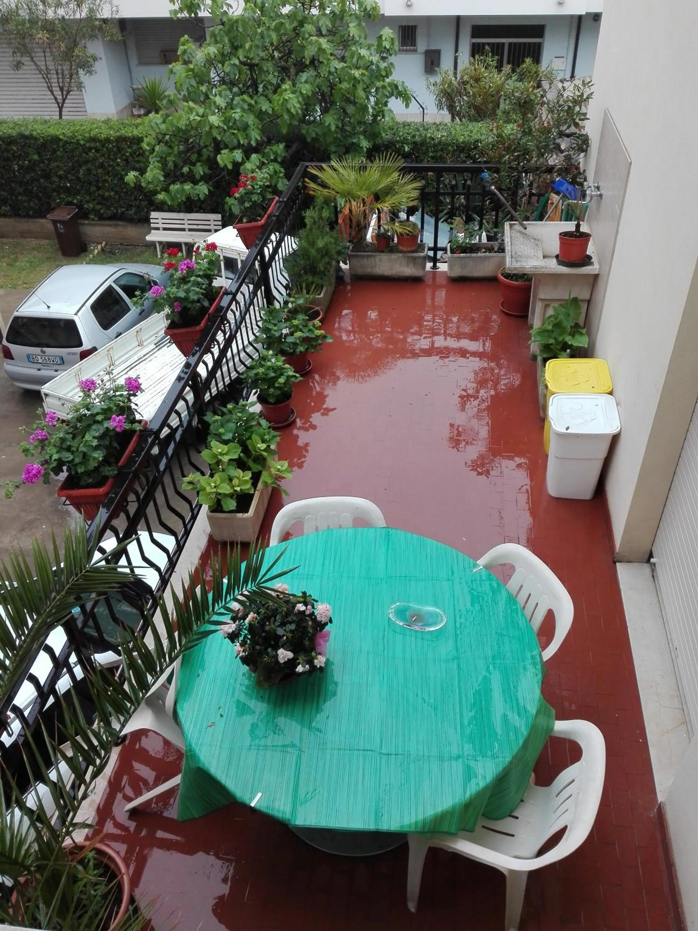 Garden view in Casa Dilva