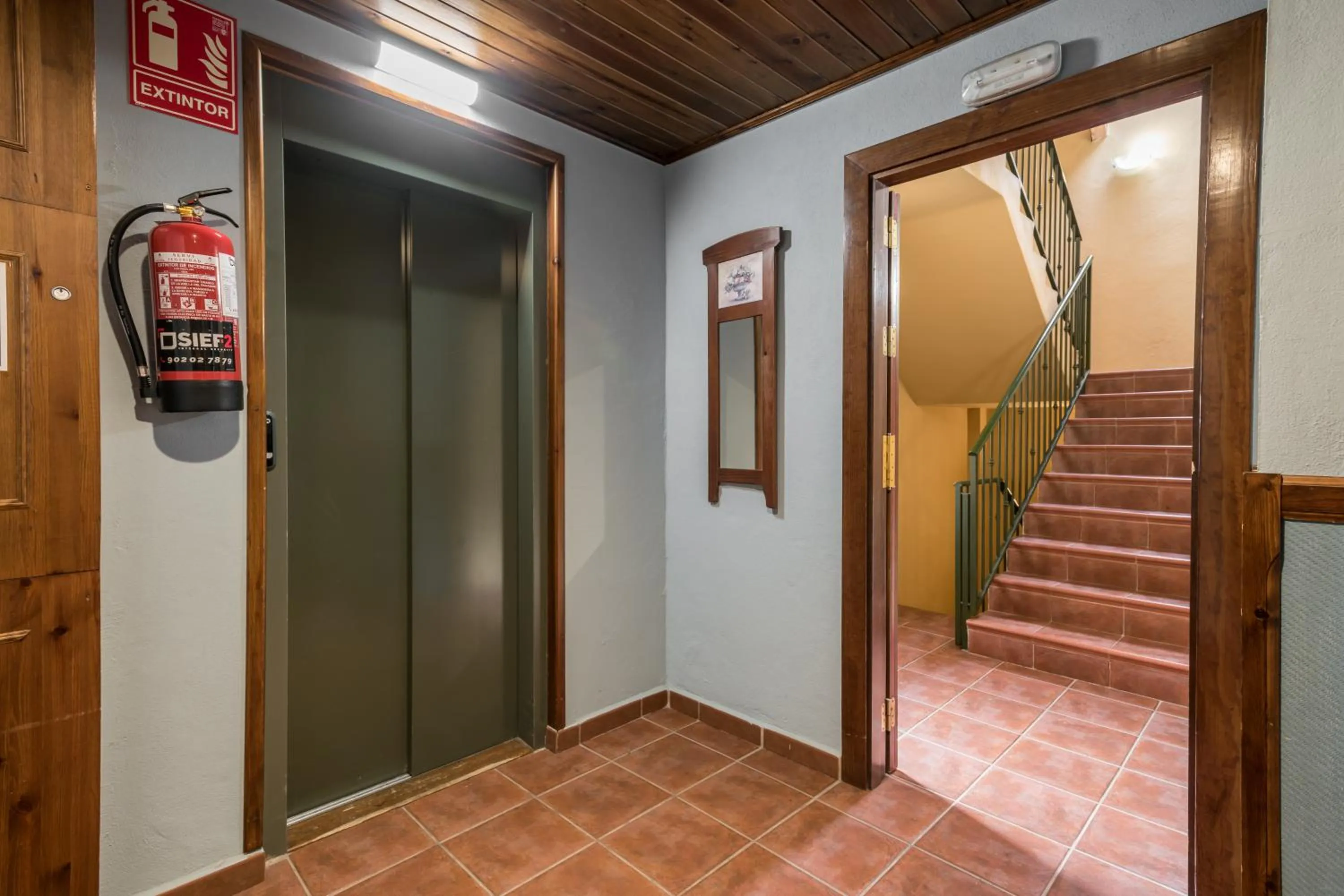 elevator in Hotel Snö Beret