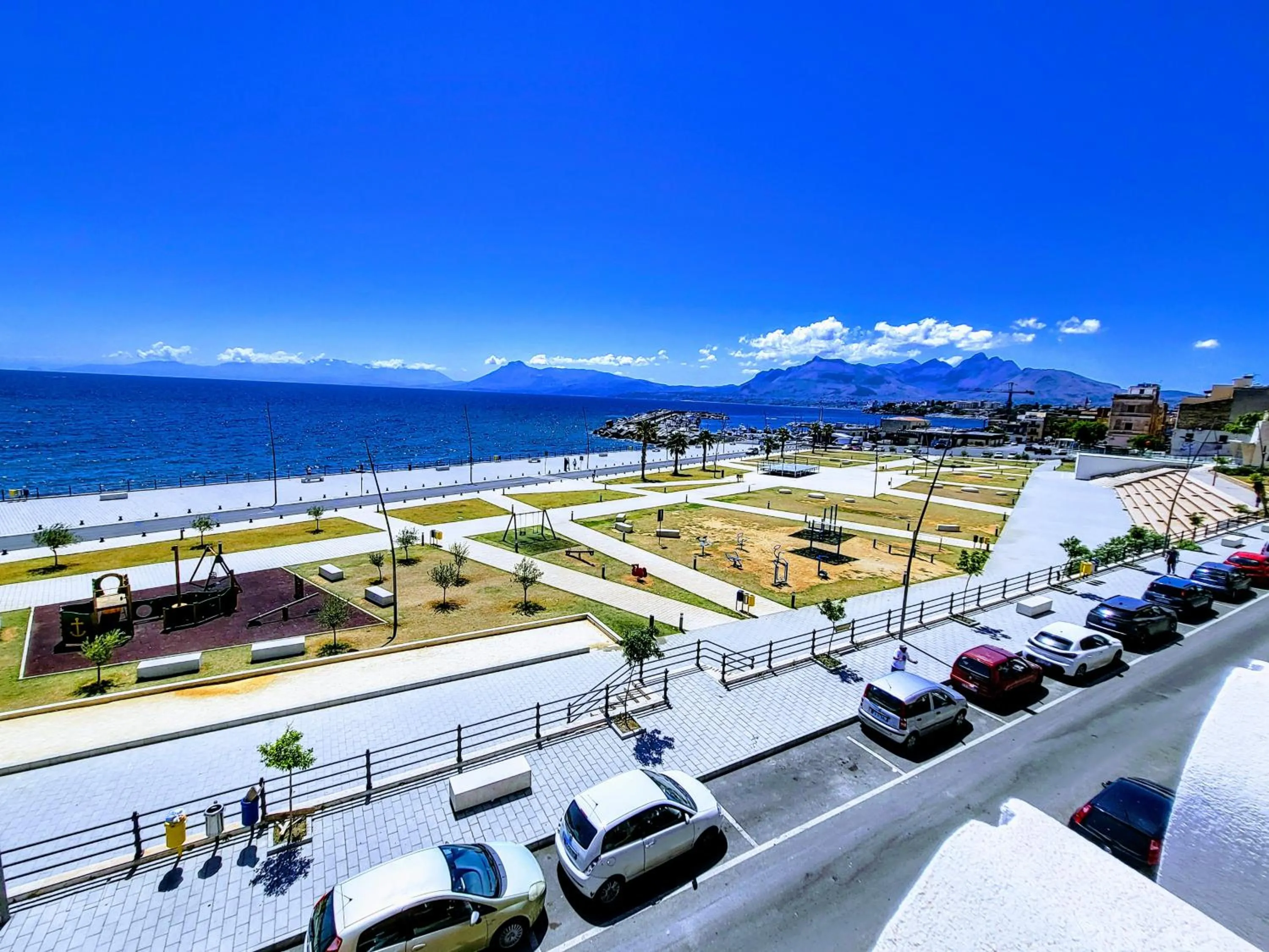 Sea view in Seafront House Gabbiano Azzurro