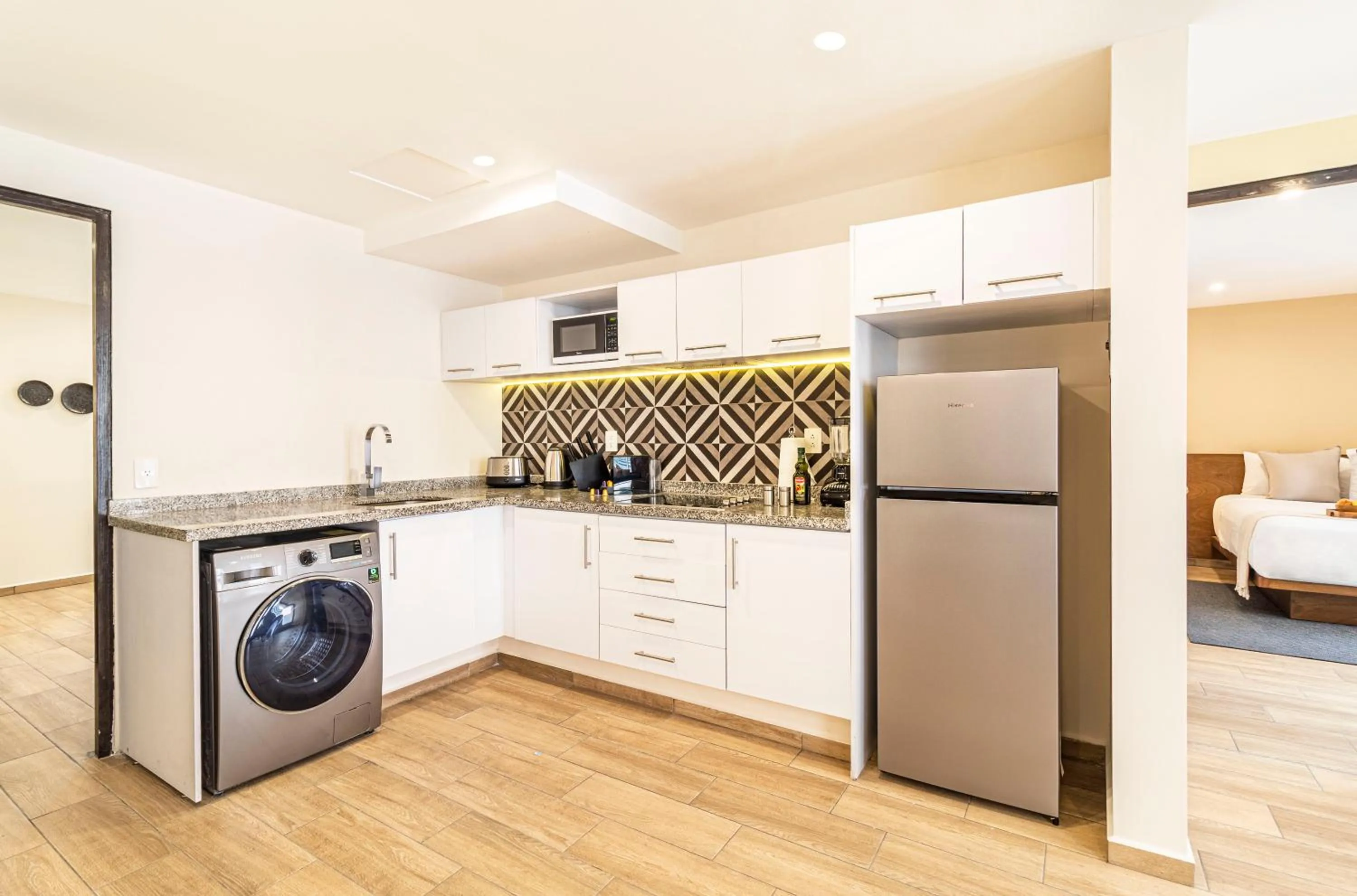 Kitchen or kitchenette in Grand Chapultepec Residencial