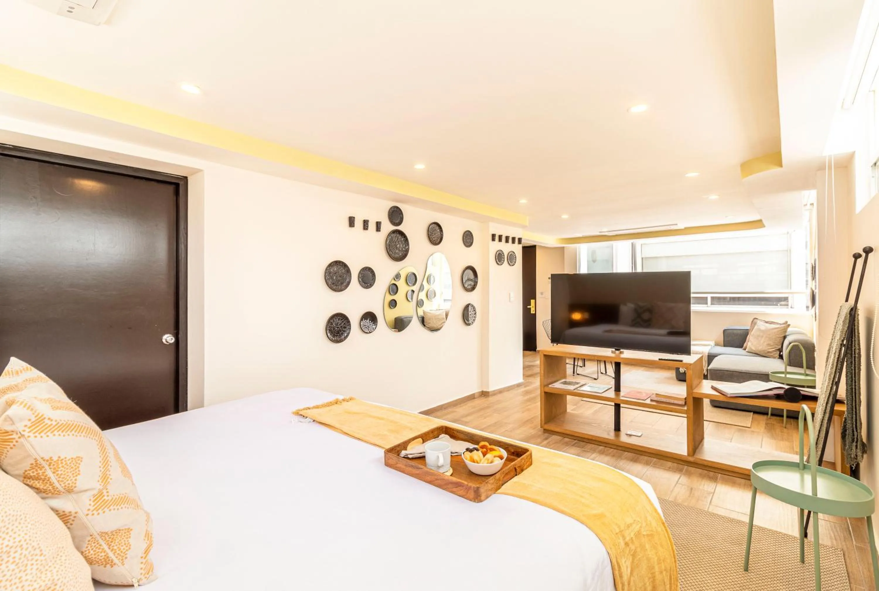 Bed in Grand Chapultepec Residencial