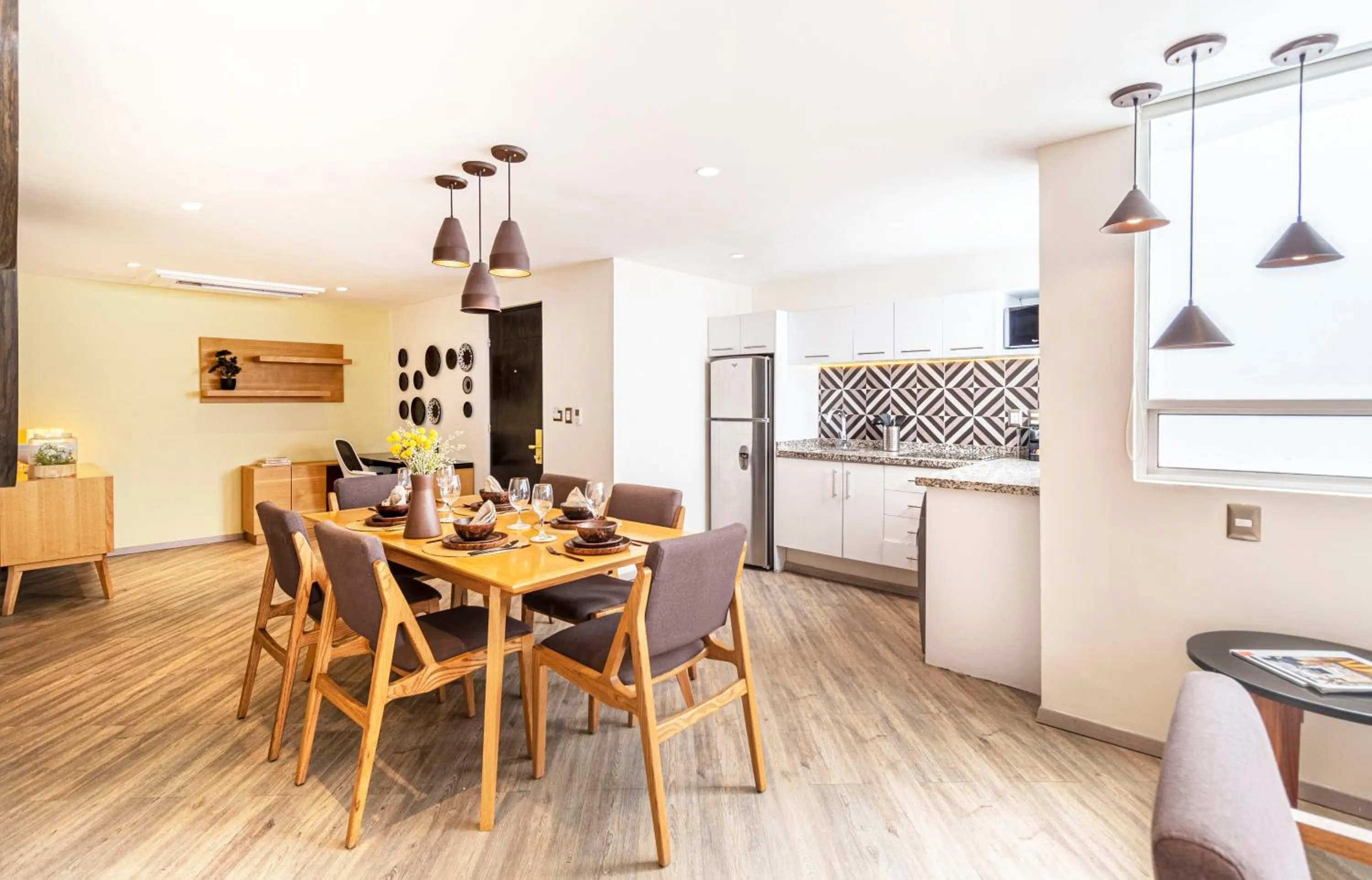 Kitchen or kitchenette in Grand Chapultepec Residencial