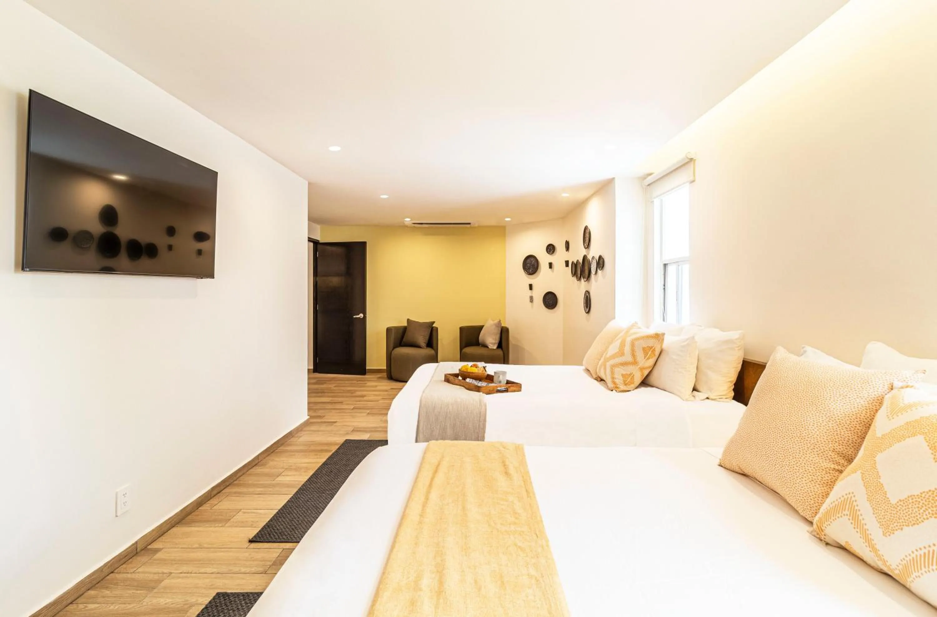 Bedroom, Bed in Grand Chapultepec Residencial