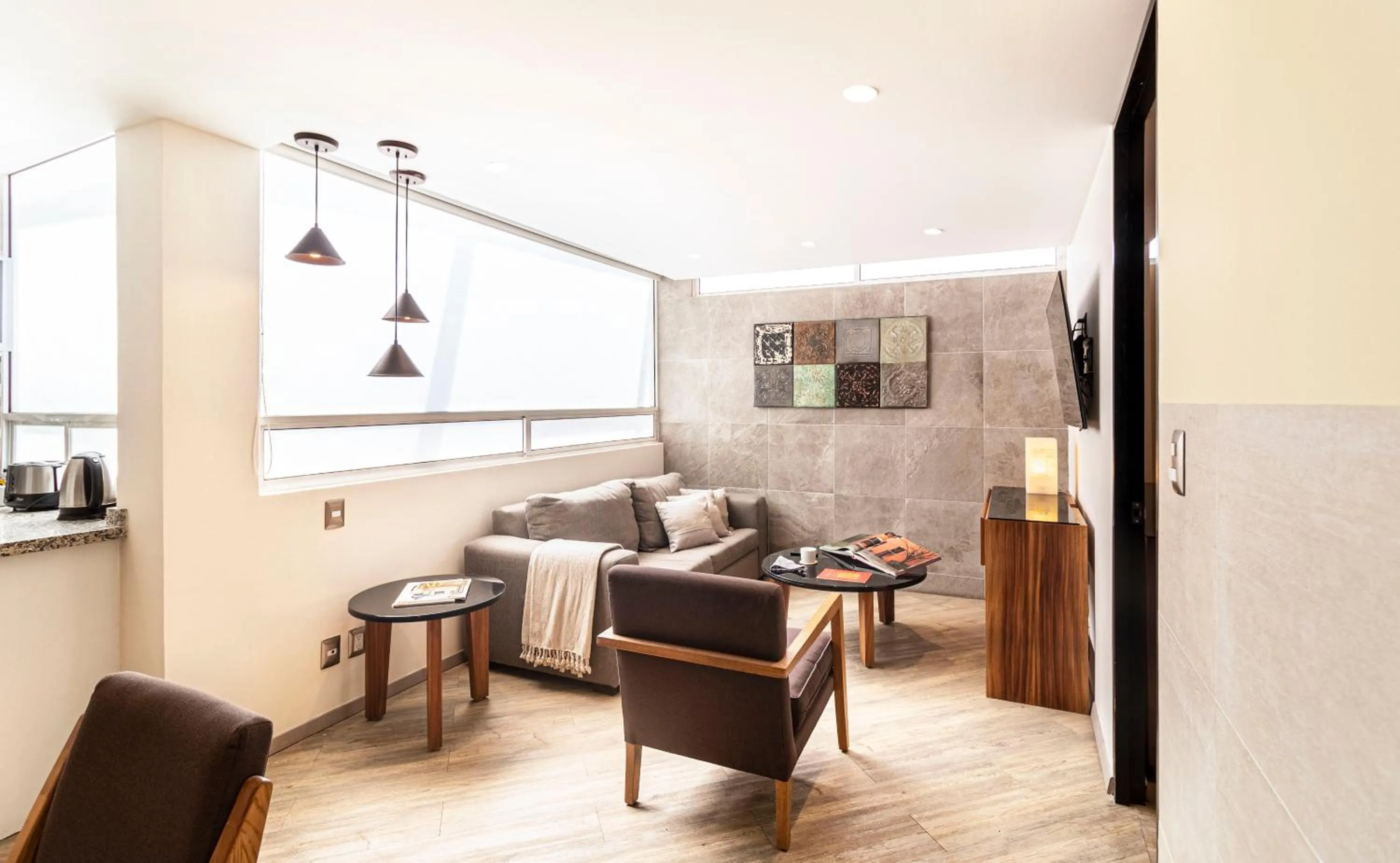 Seating area in Grand Chapultepec Residencial