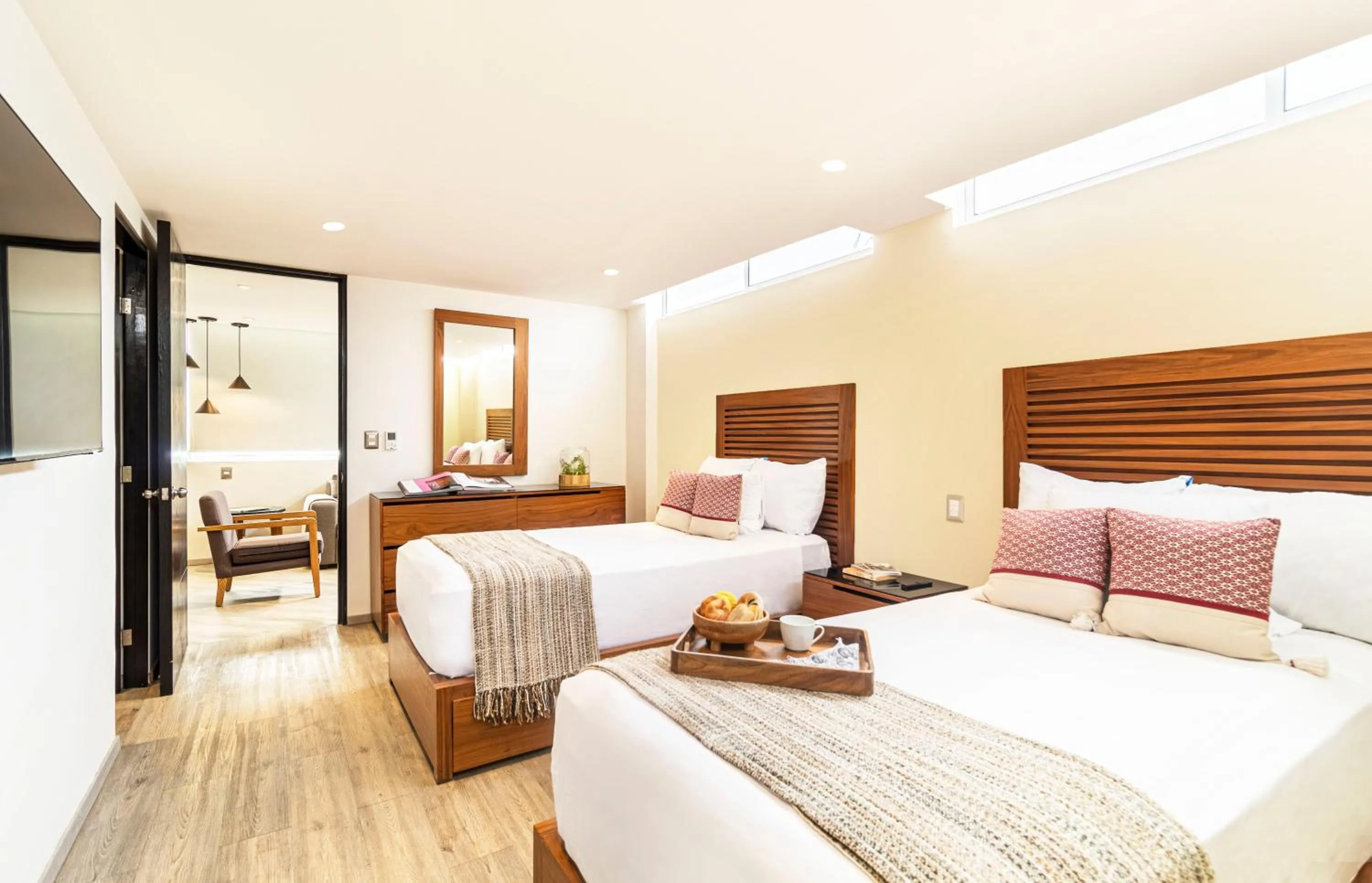 Bedroom, Bed in Grand Chapultepec Residencial