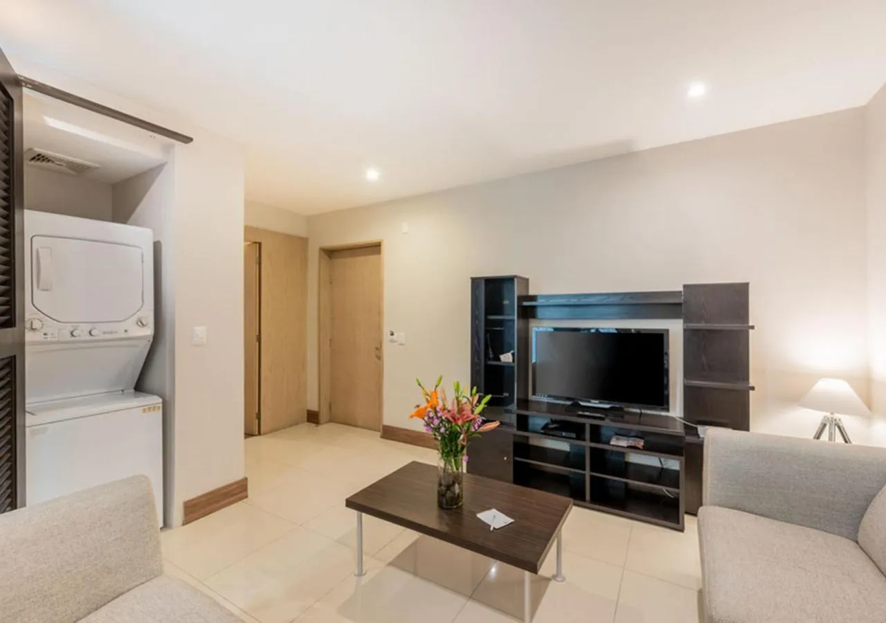 Living room, Bed in Lamartine 619 Residencial