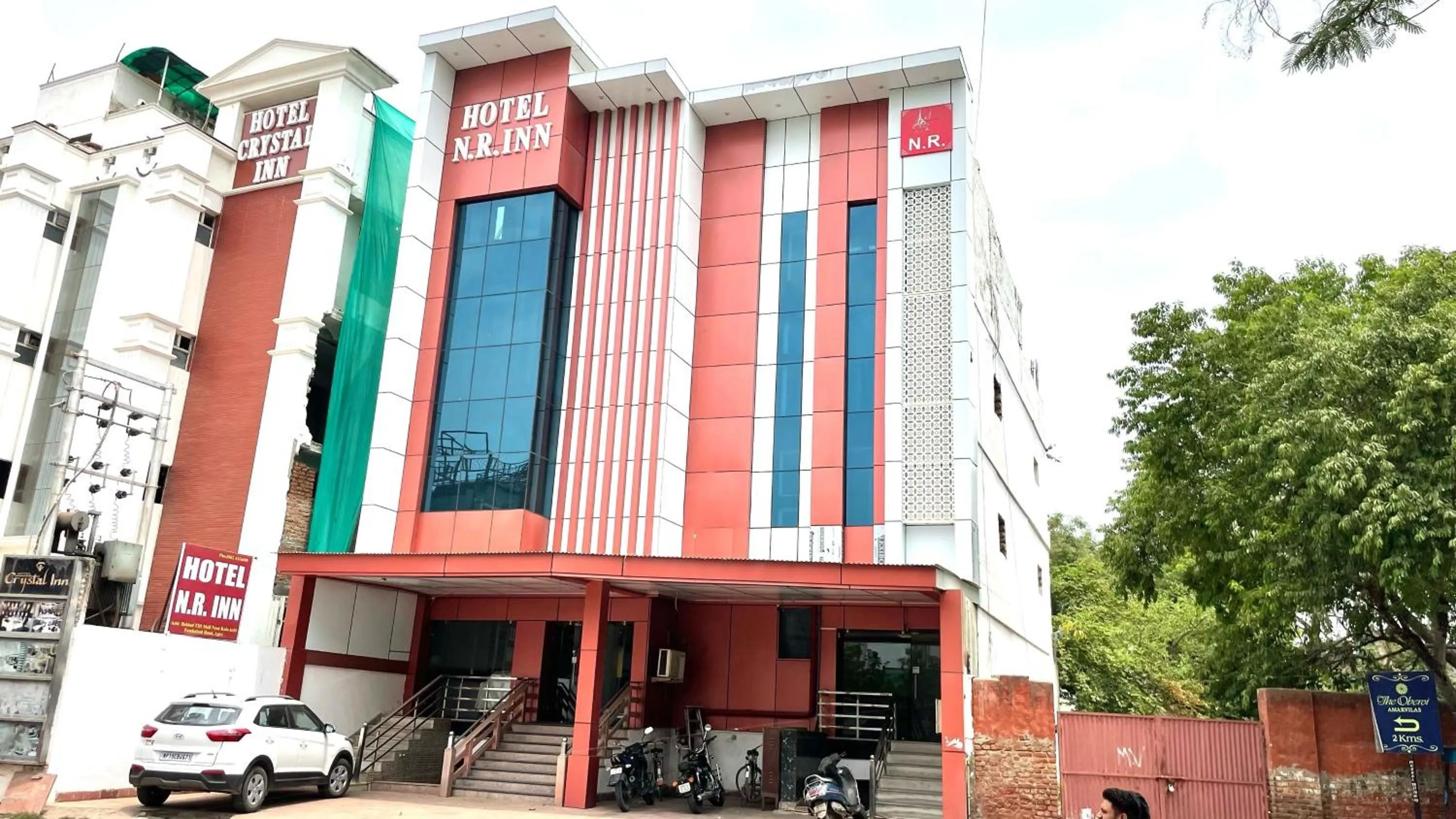 Facade/entrance in Hotel O by OYO NR Inn