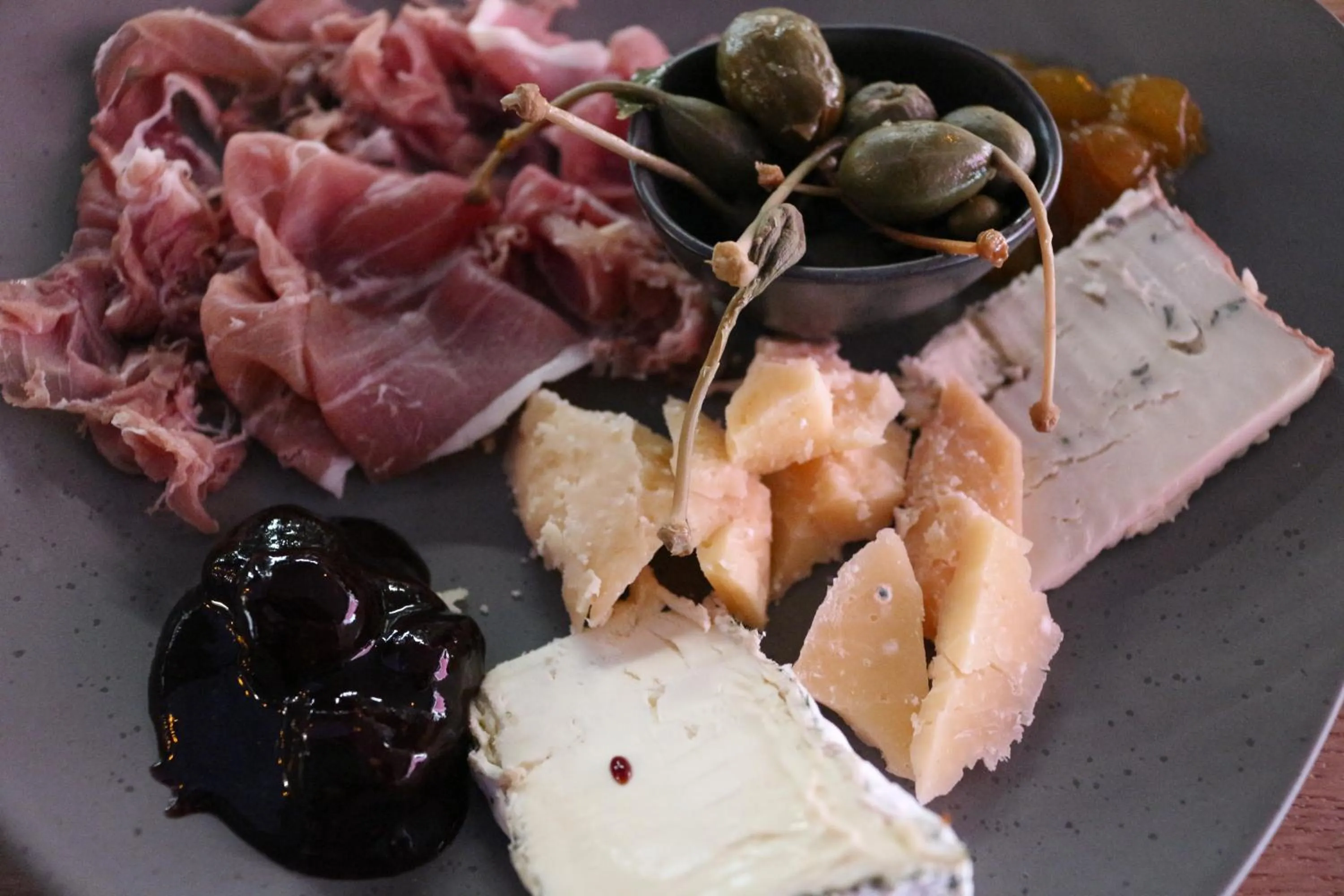 Food close-up in Hotel - Weinbar FAHR AWAY