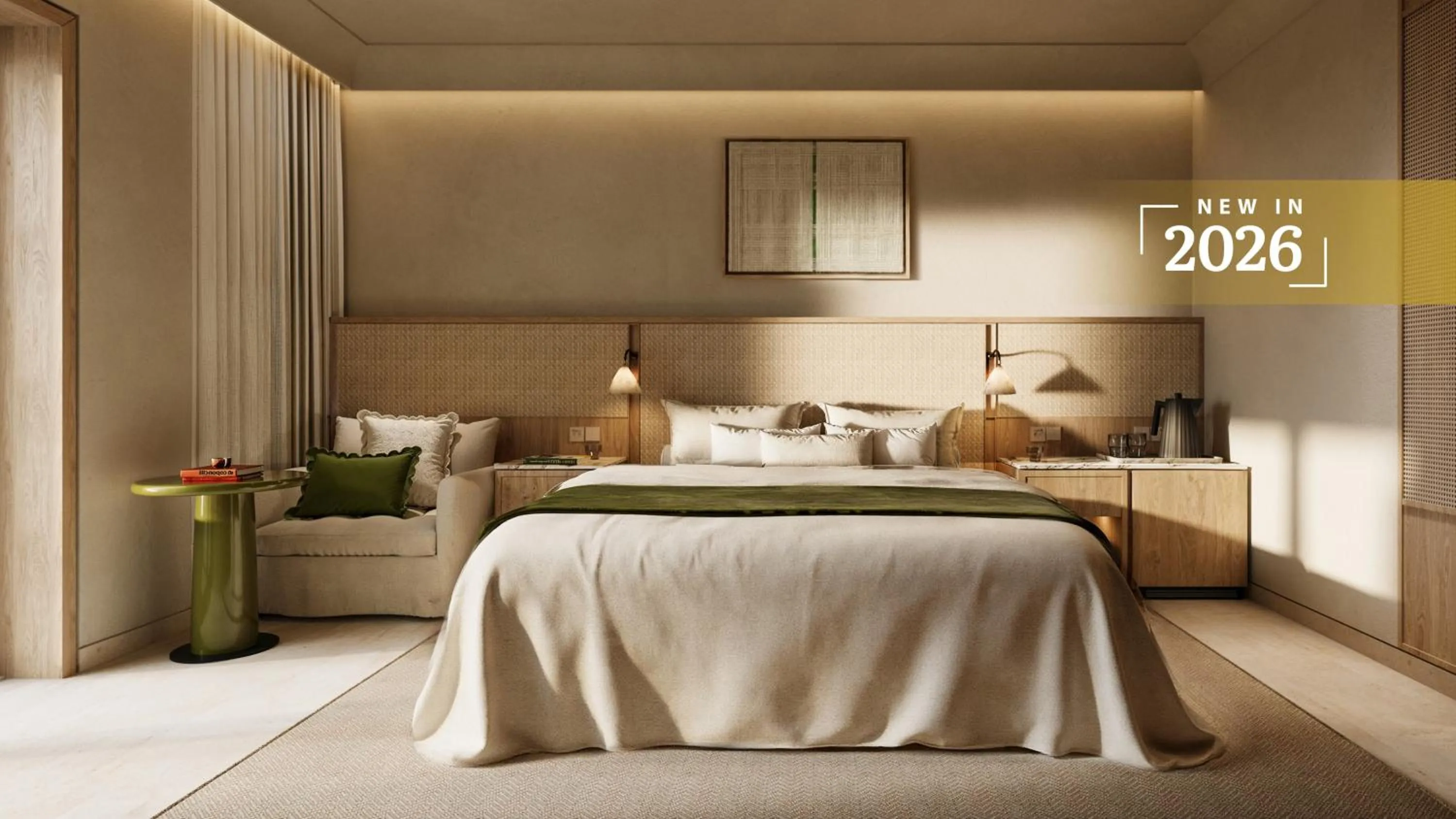 minibar, Bed in Sirena Resort Hvar - NEW IN 2026