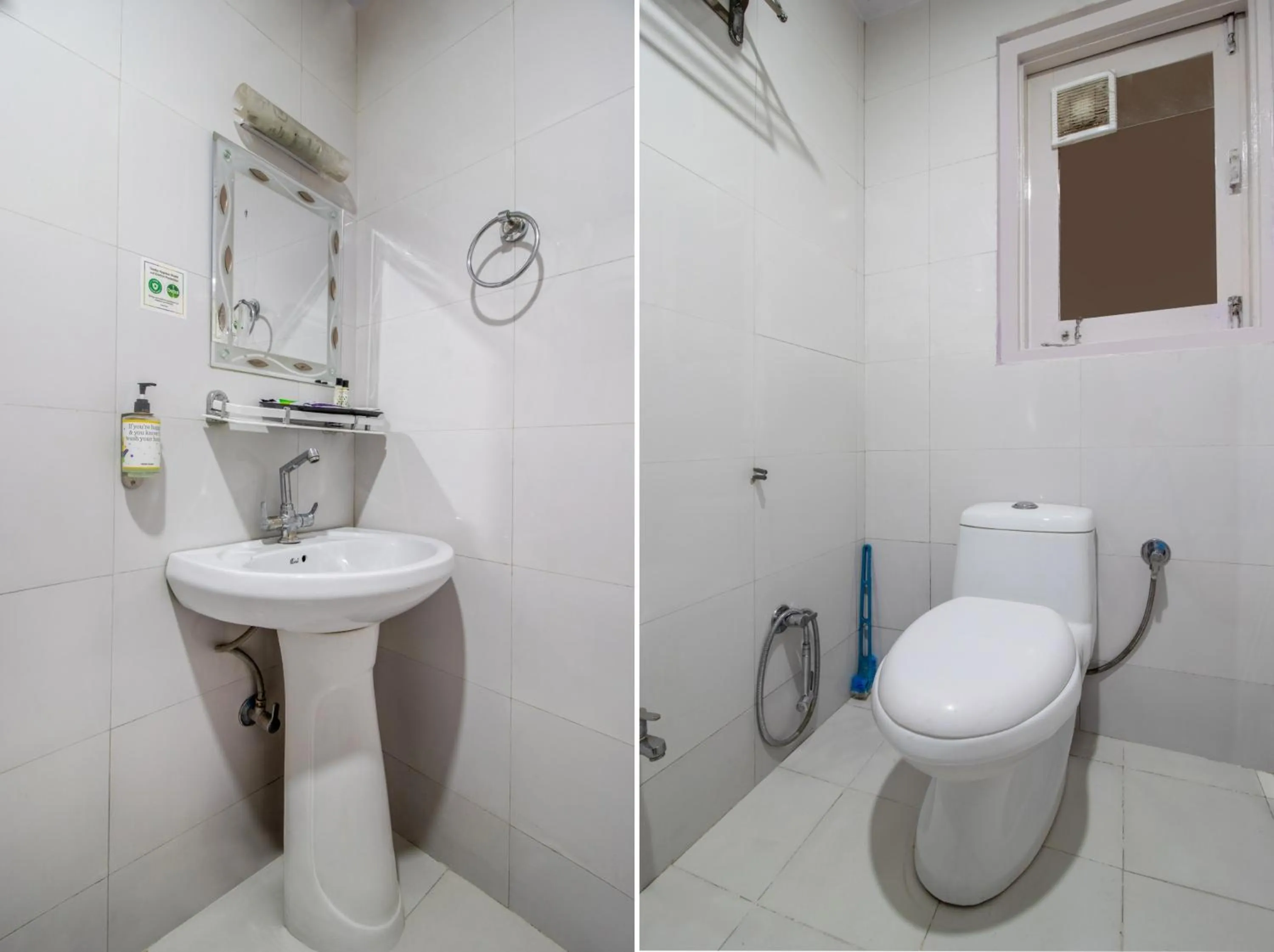 Toilet in Itsy Hotels Avantika With Forest View