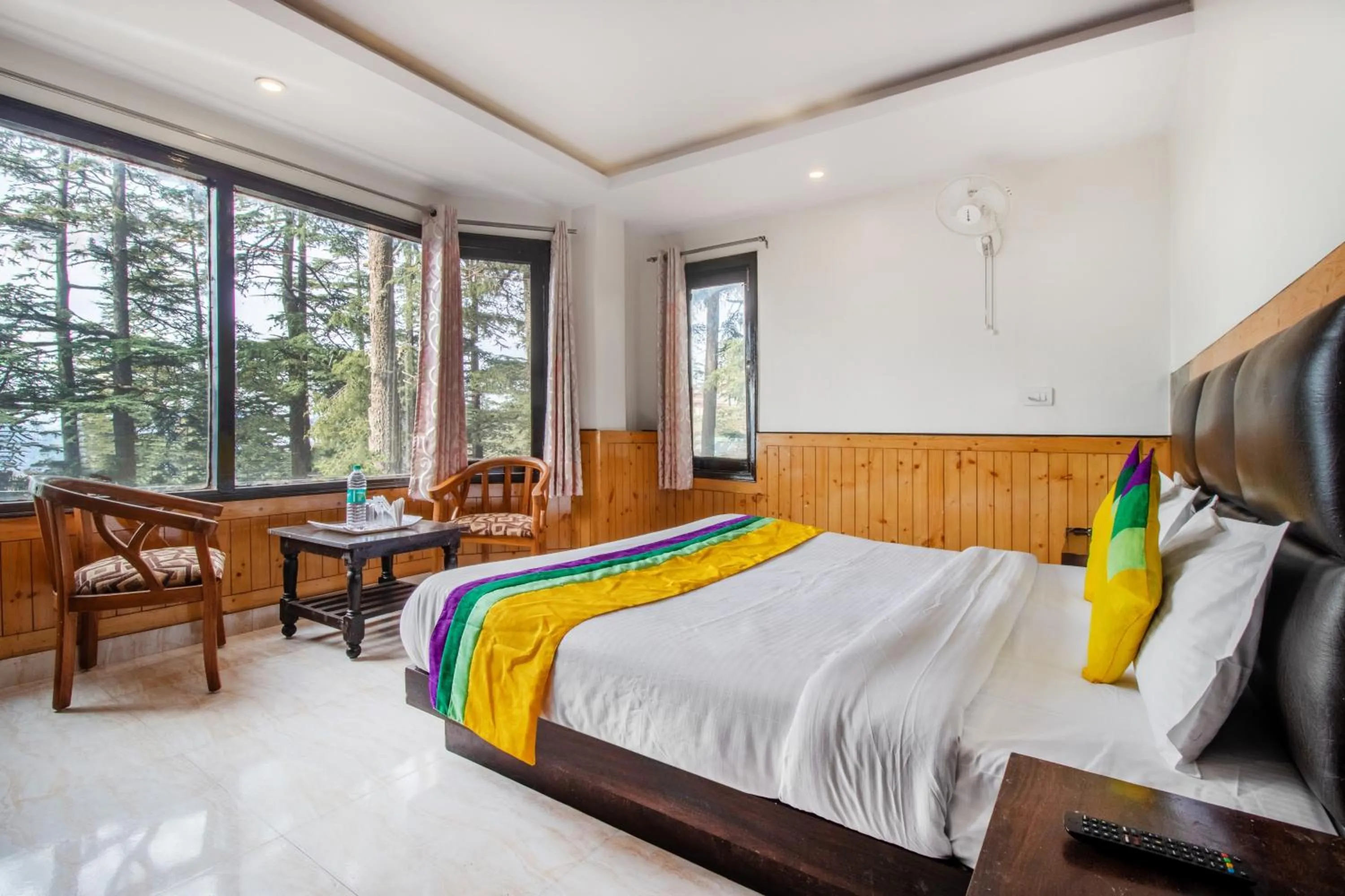 Bedroom, Bed in Itsy Hotels Avantika With Forest View