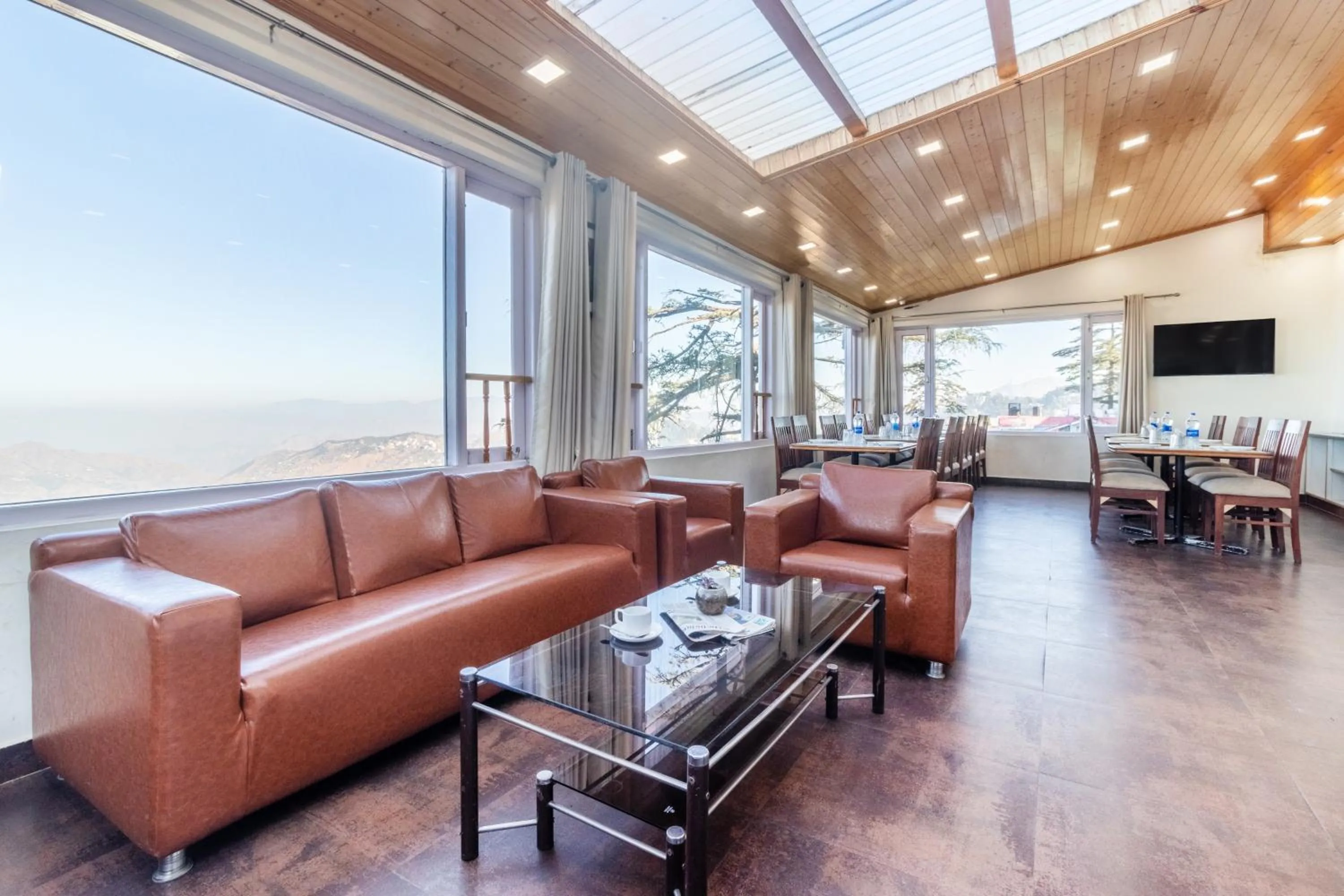 Seating area in Treebo Maharaja, Near Mall Road