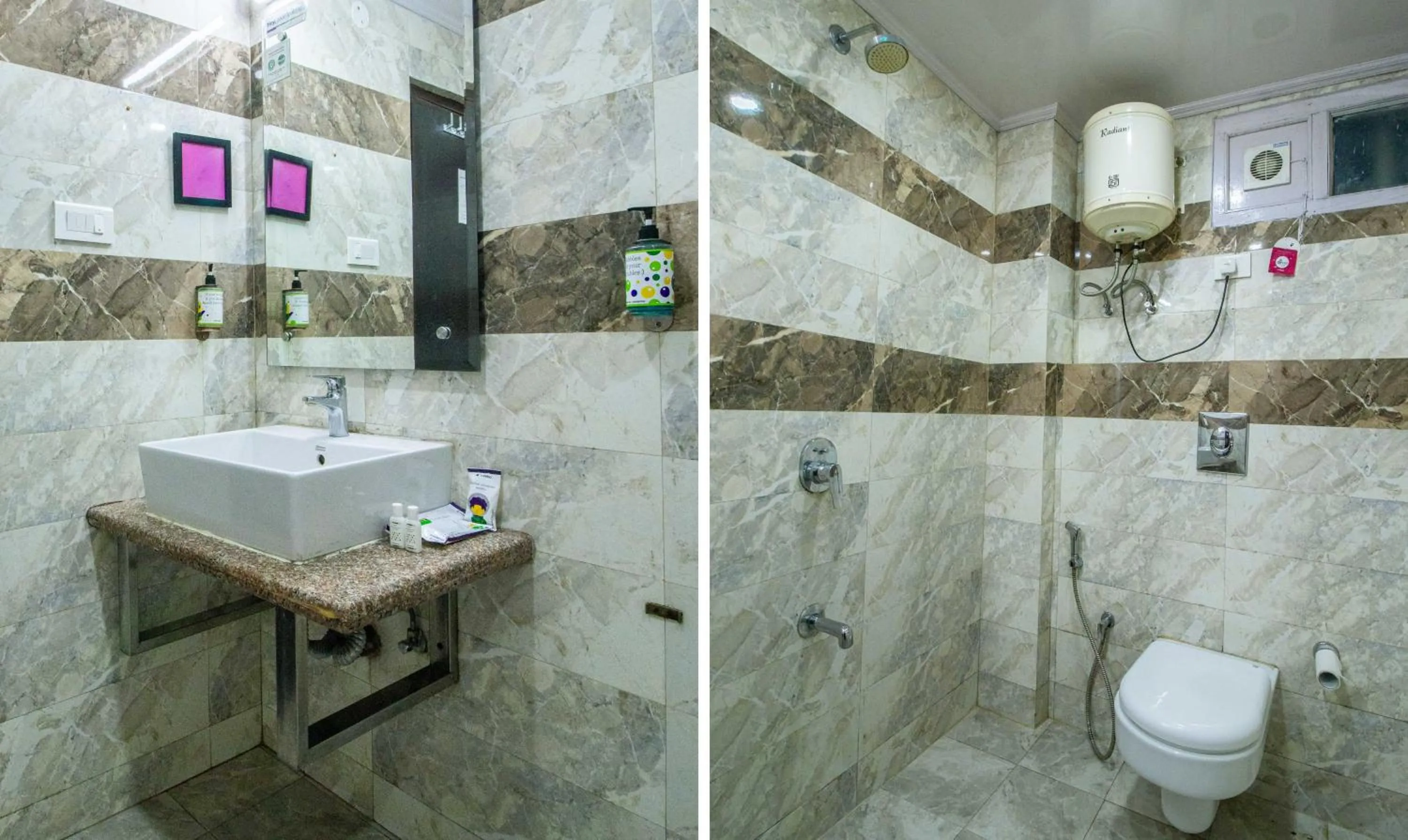 Bathroom in Treebo Maharaja, Near Mall Road