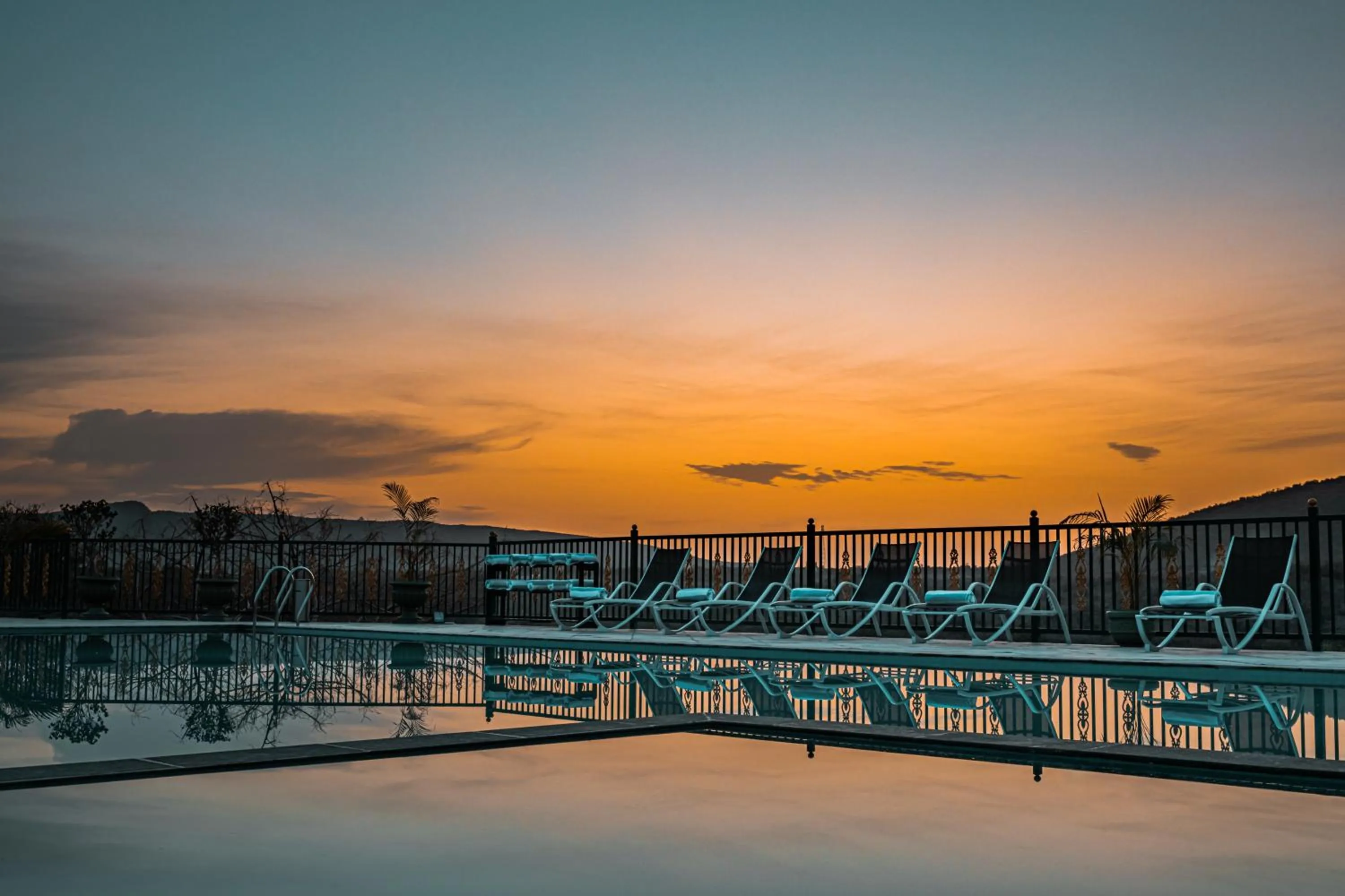 Swimming pool in Tree of Life Vantara Resort & Spa