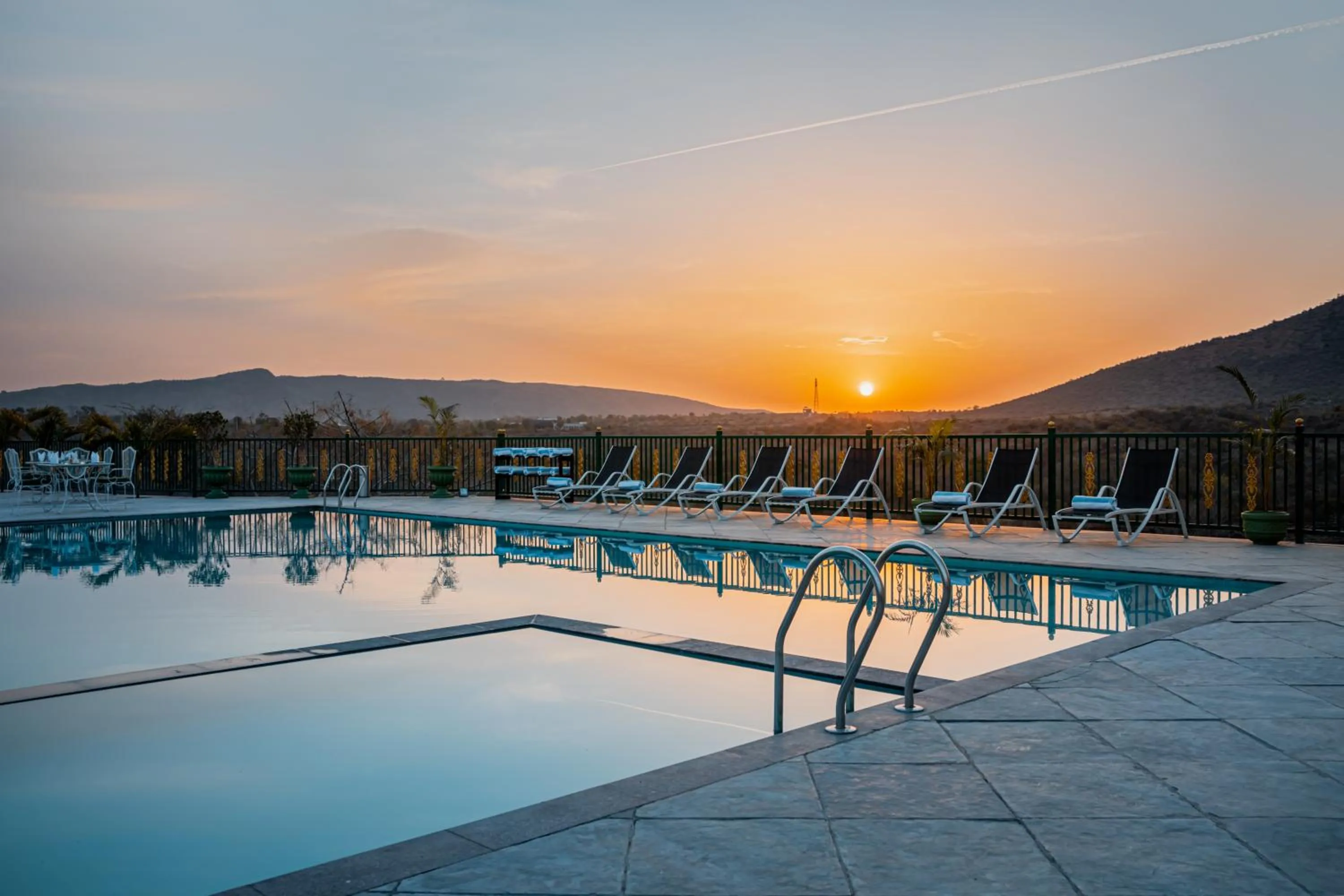 Swimming pool in Tree of Life Vantara Resort & Spa
