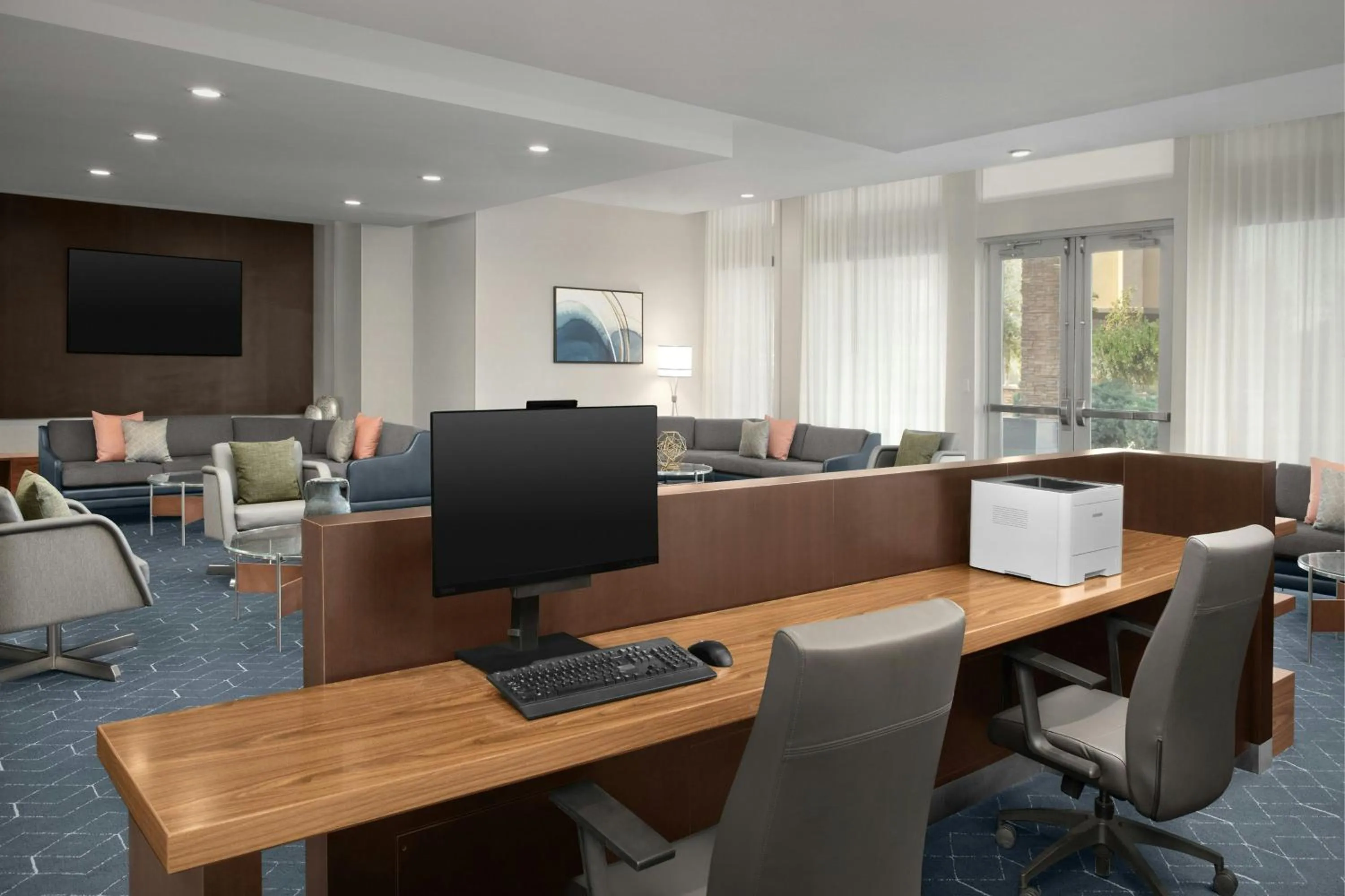 Lobby or reception in Courtyard by Marriott El Paso East/I-10