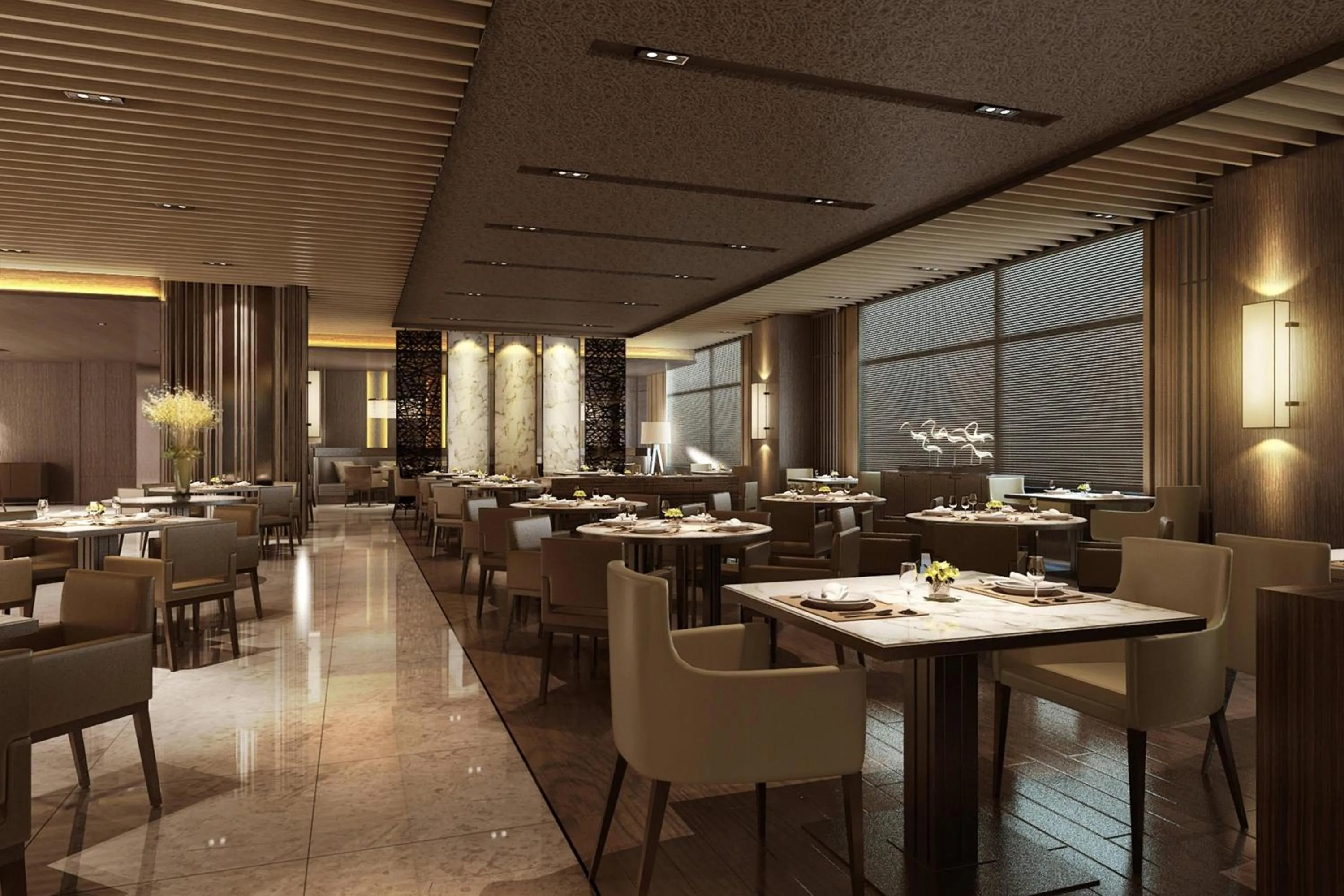 Restaurant/places to eat in Courtyard by Marriott Xinchang