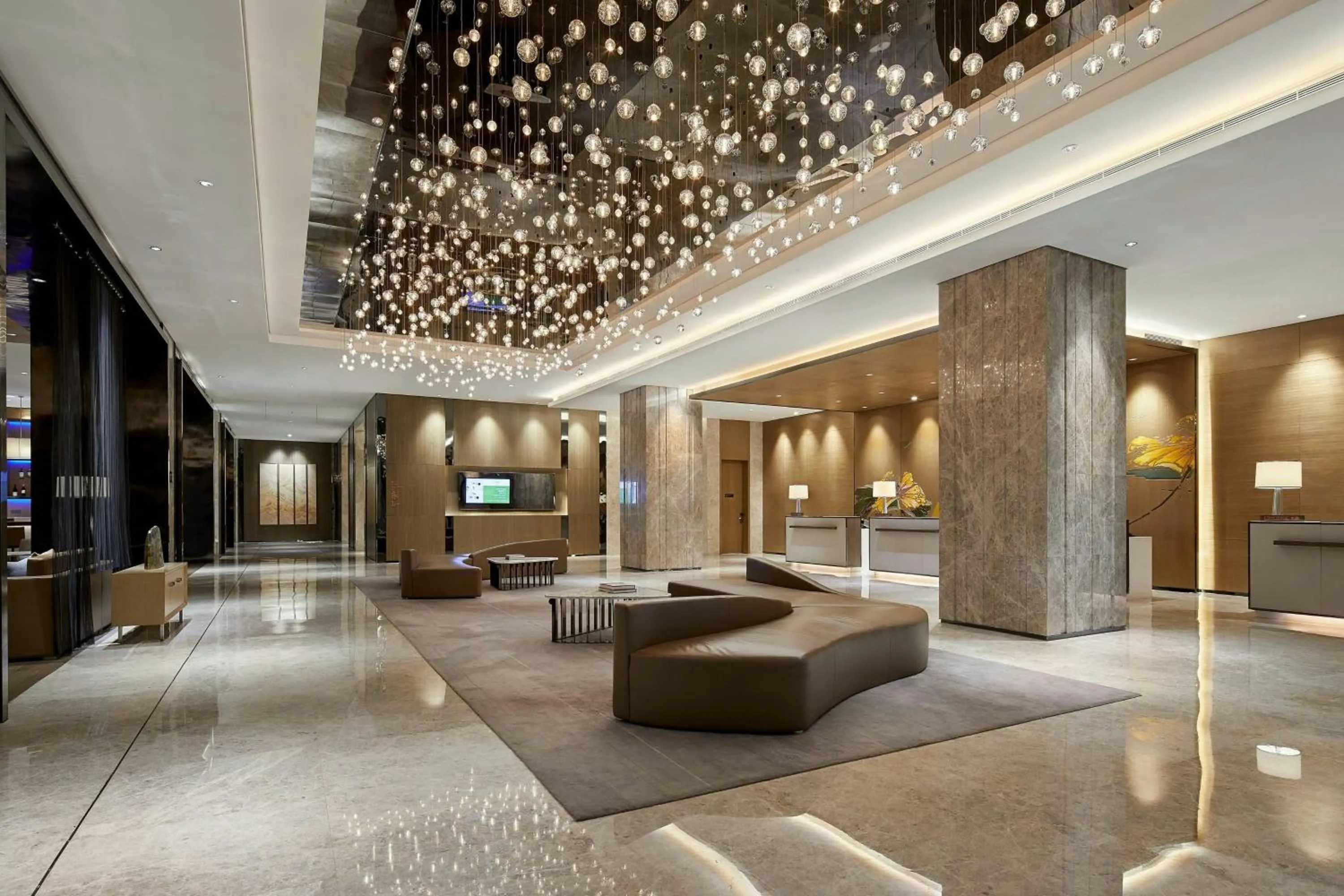 Lobby or reception in Courtyard by Marriott Xinchang