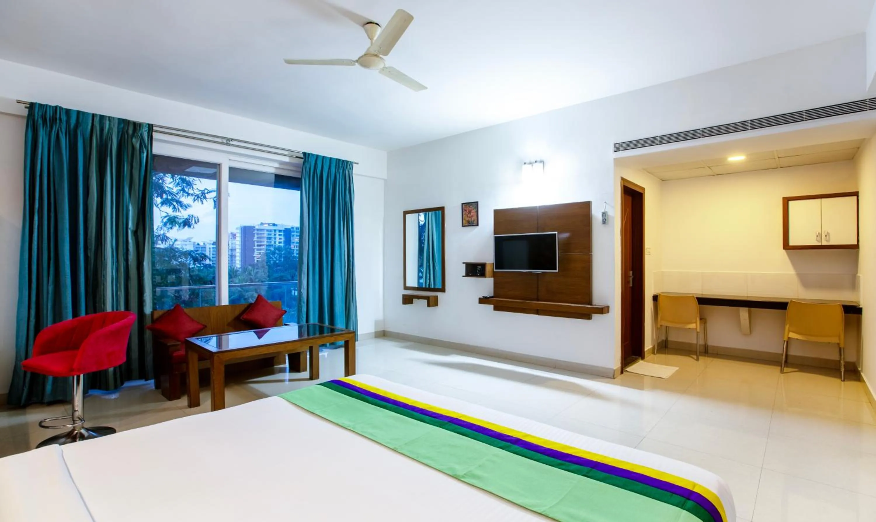 Bed in Treebo New Plus Point