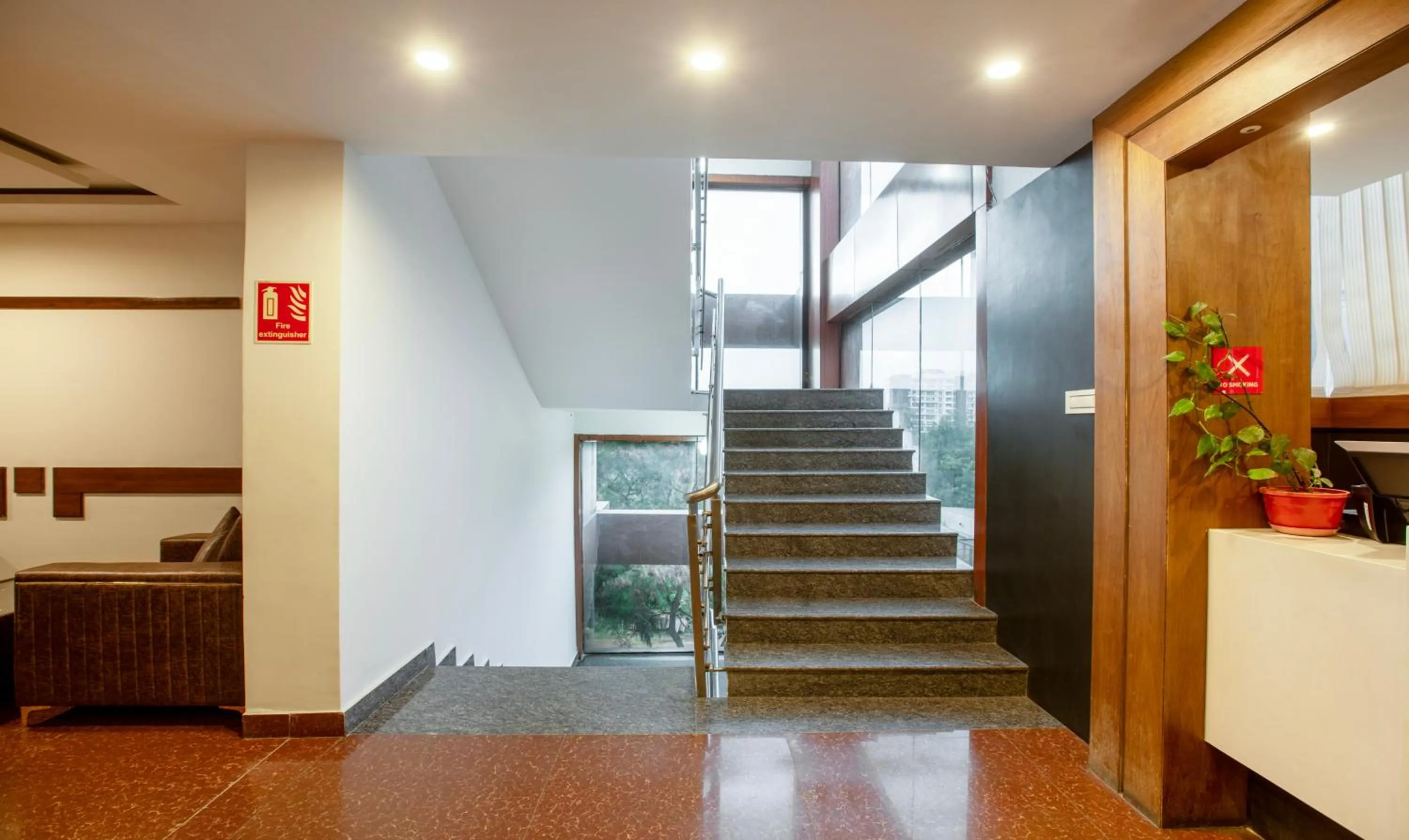 Lobby or reception in Treebo New Plus Point