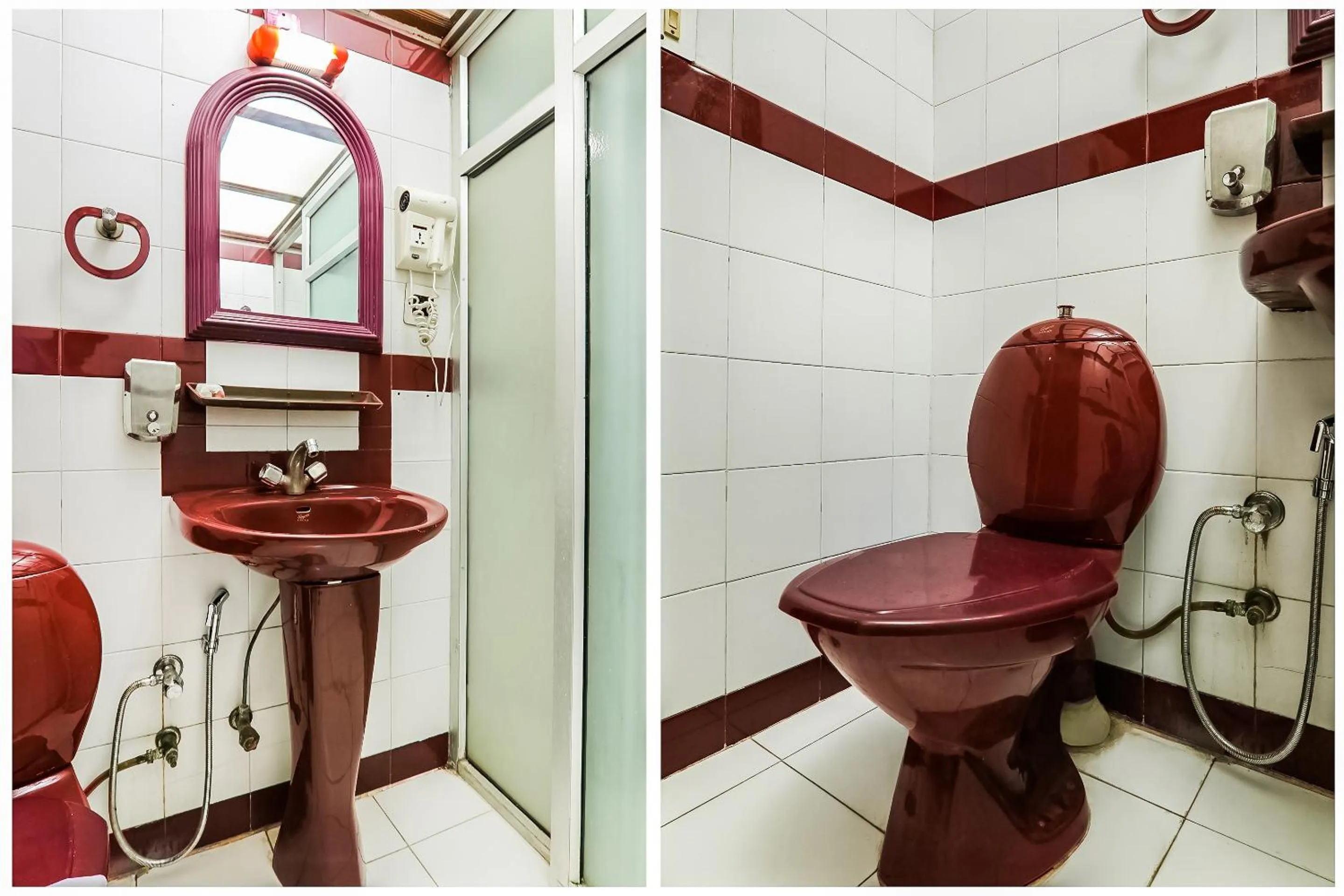 Bathroom in Super Hotel O Resort Sita Kiran