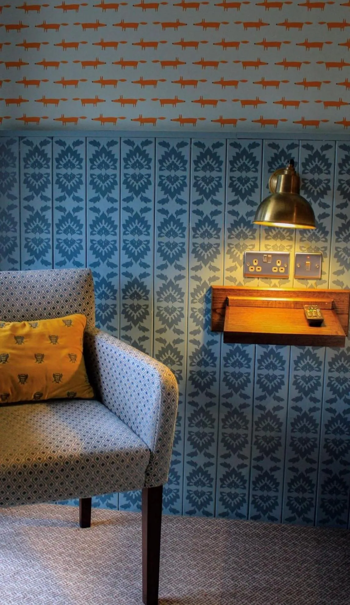 Seating area in The Bay Horse, Masham