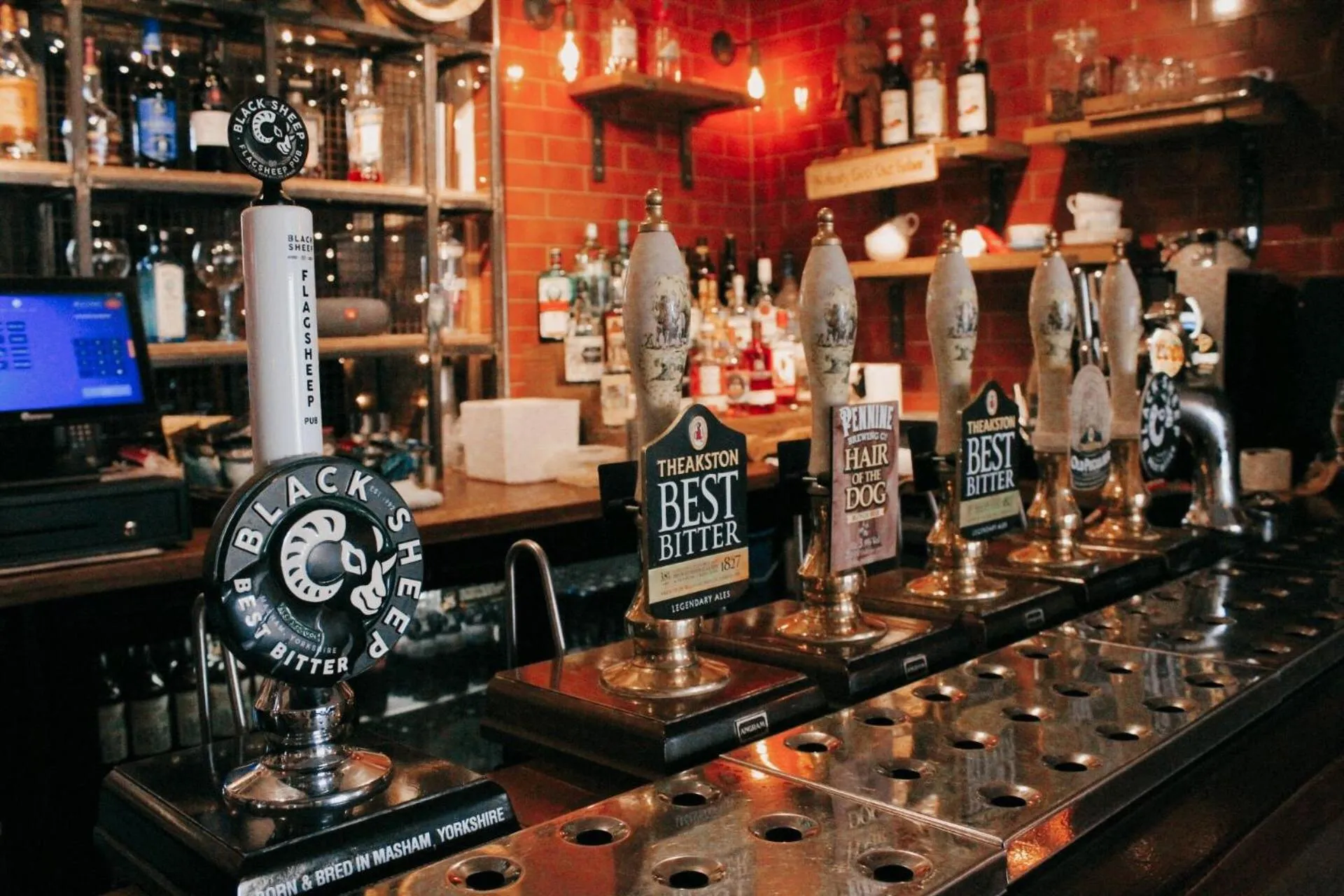 Lounge or bar in The Bay Horse, Masham