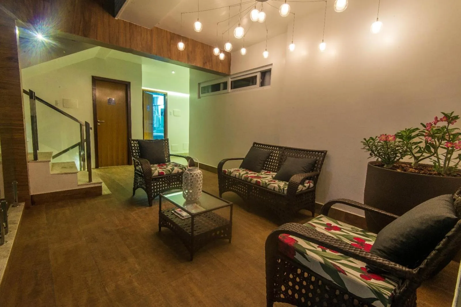 Lobby or reception in Cristal Pousada