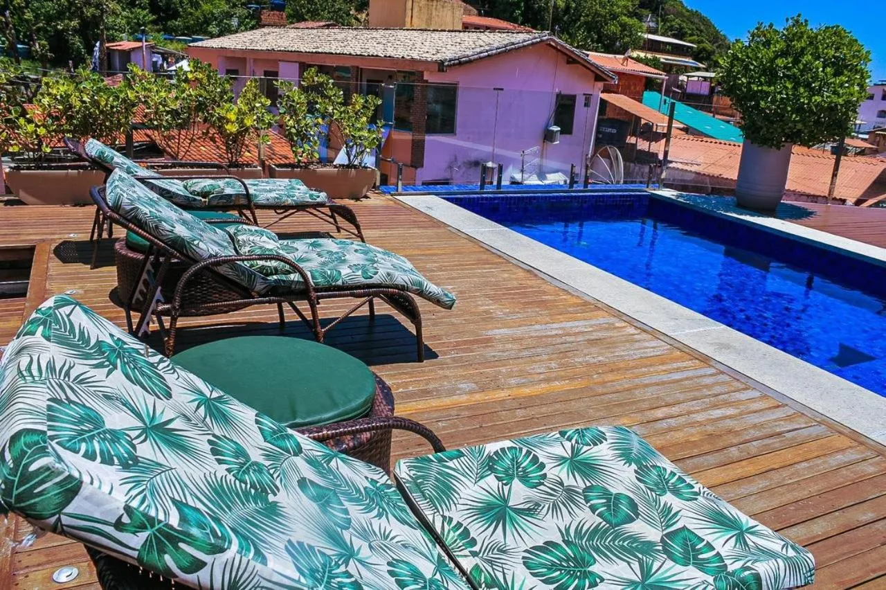 Swimming pool in Cristal Pousada