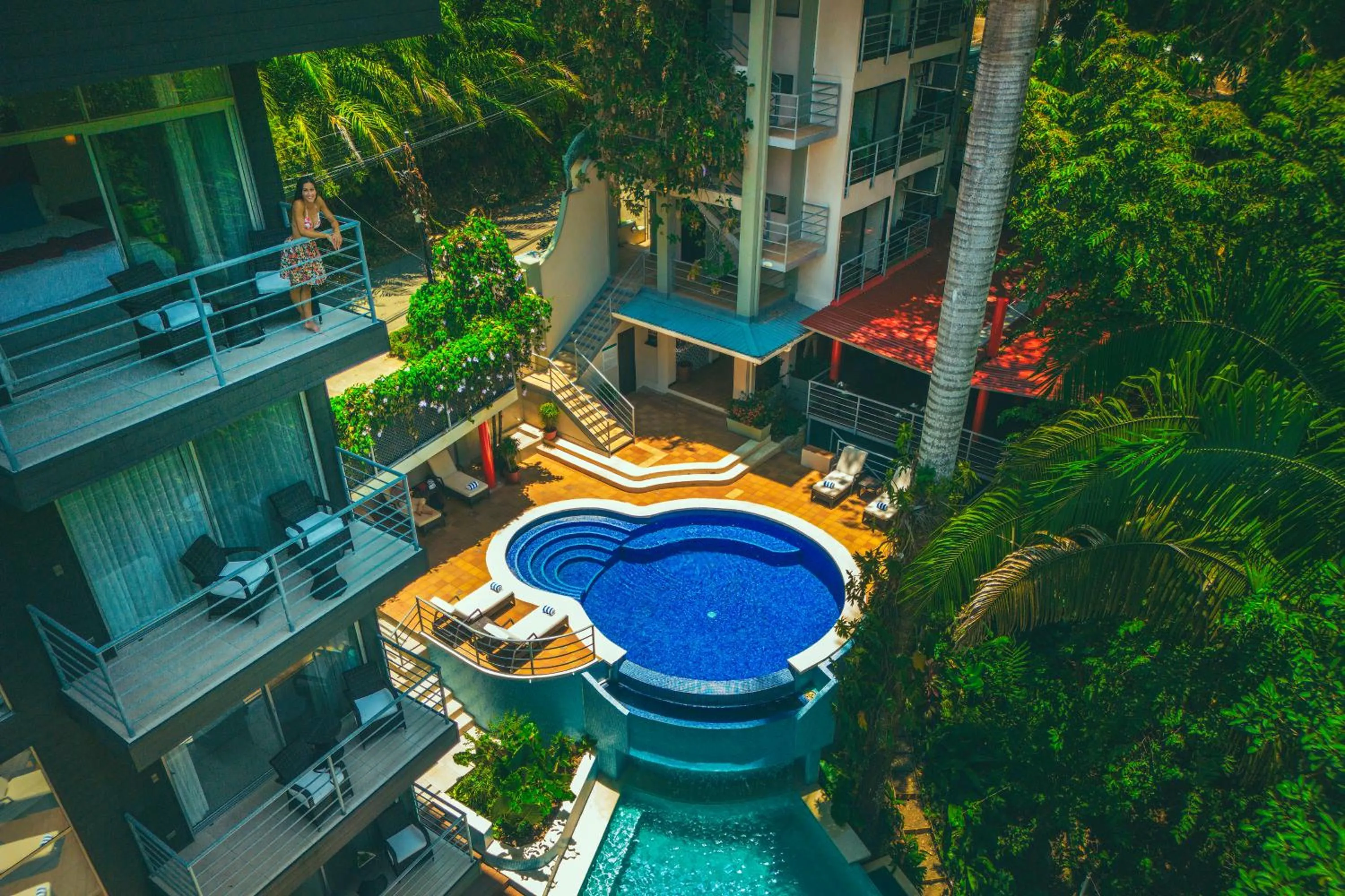 Property building in Jungle Vista Boutique Hotel