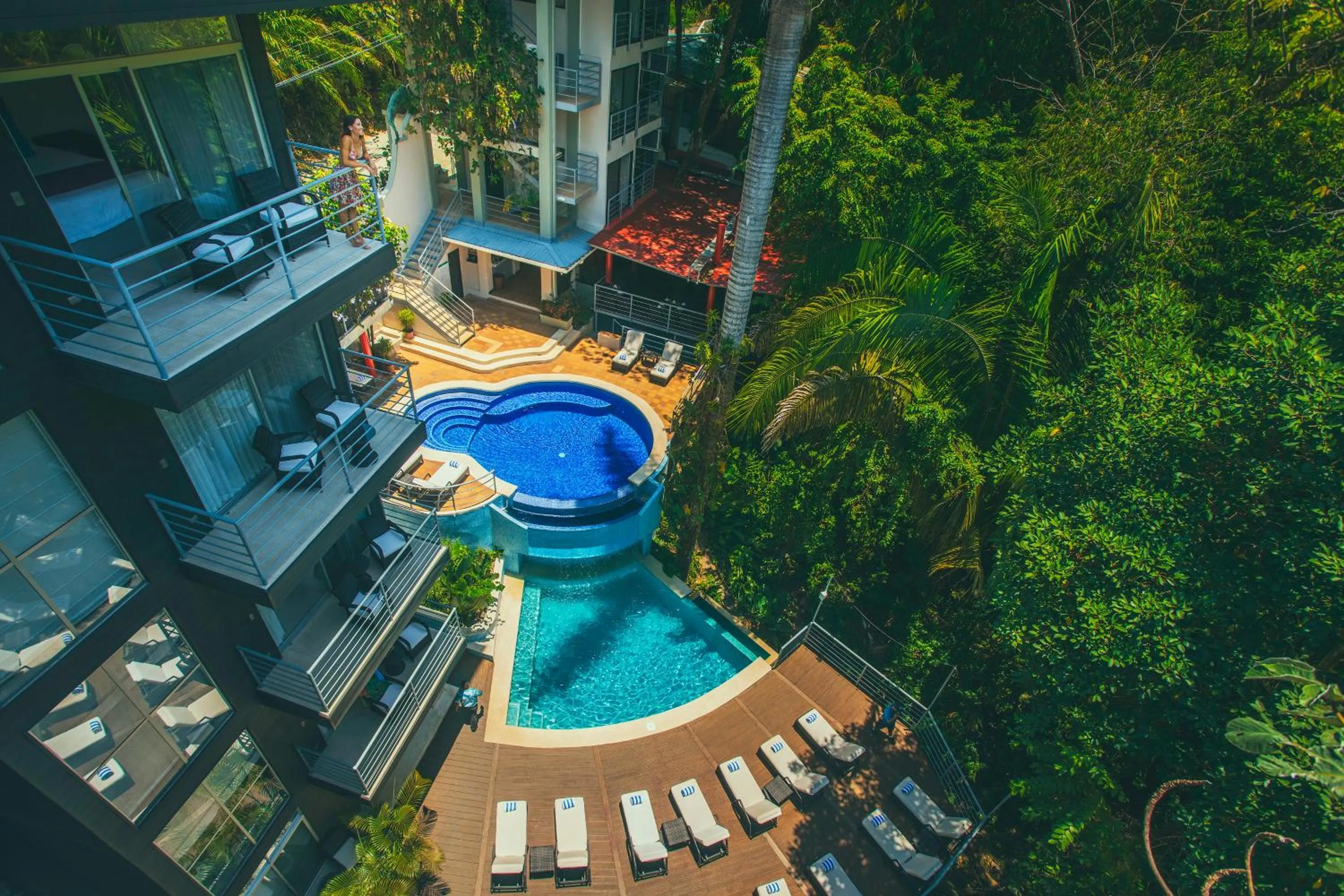 Property building in Jungle Vista Boutique Hotel