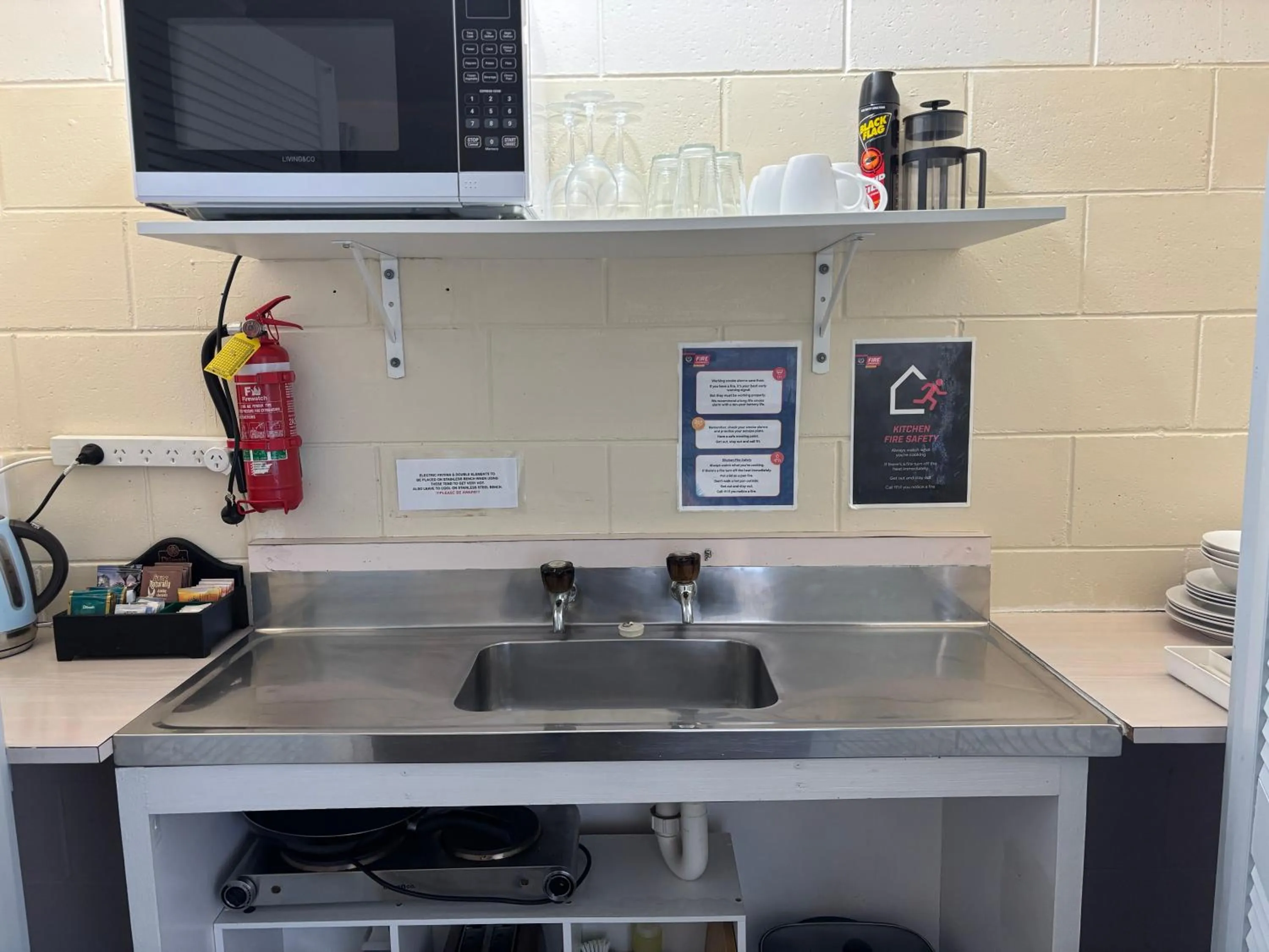 Kitchen or kitchenette in Bay of Islands Holiday Park