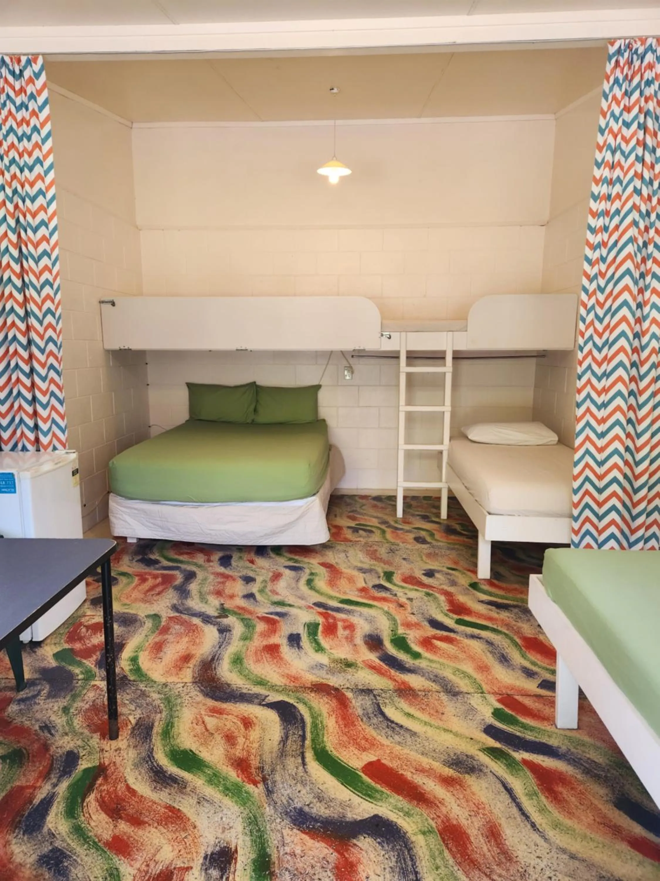 Bed in Bay of Islands Holiday Park